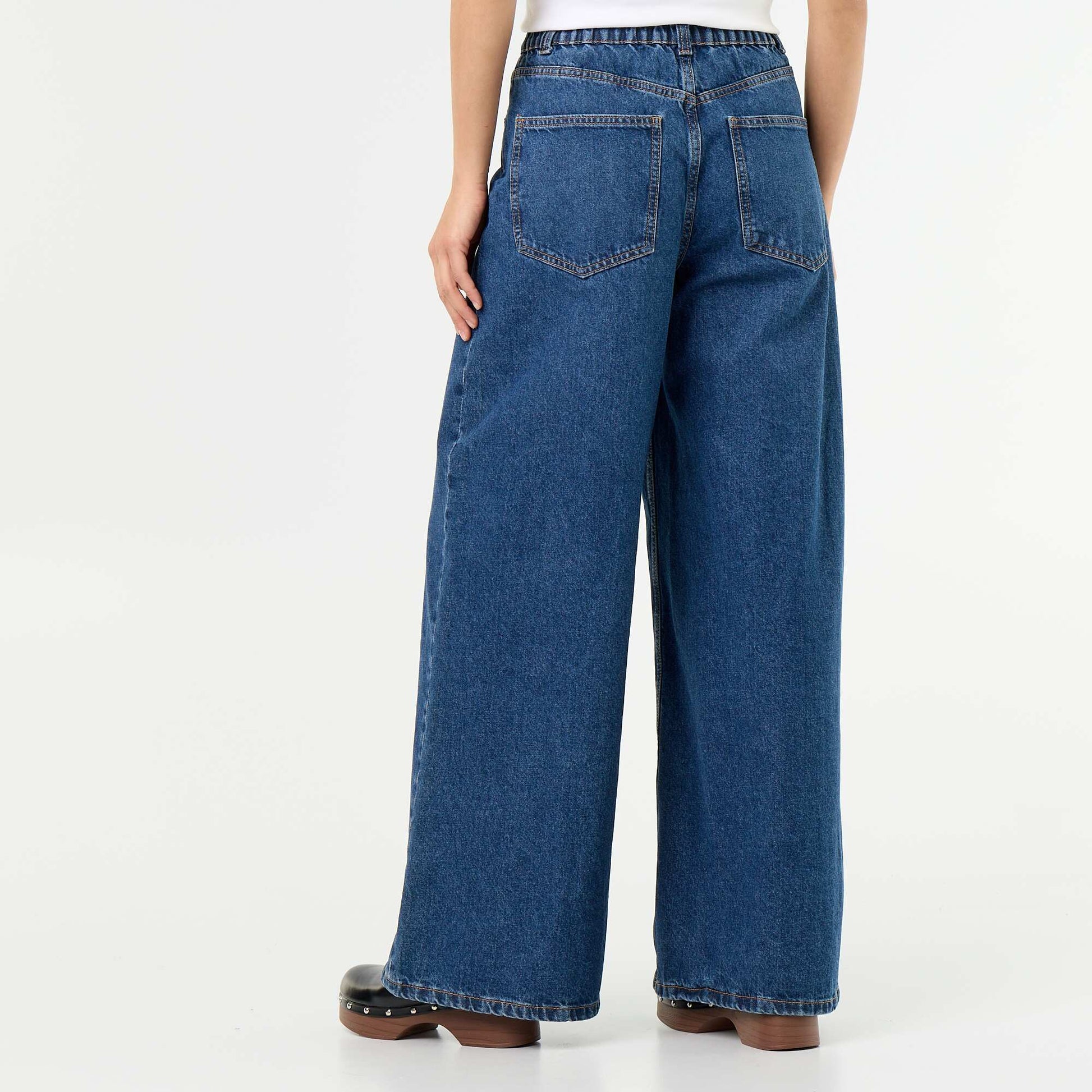 Wide leg jeans BLUE