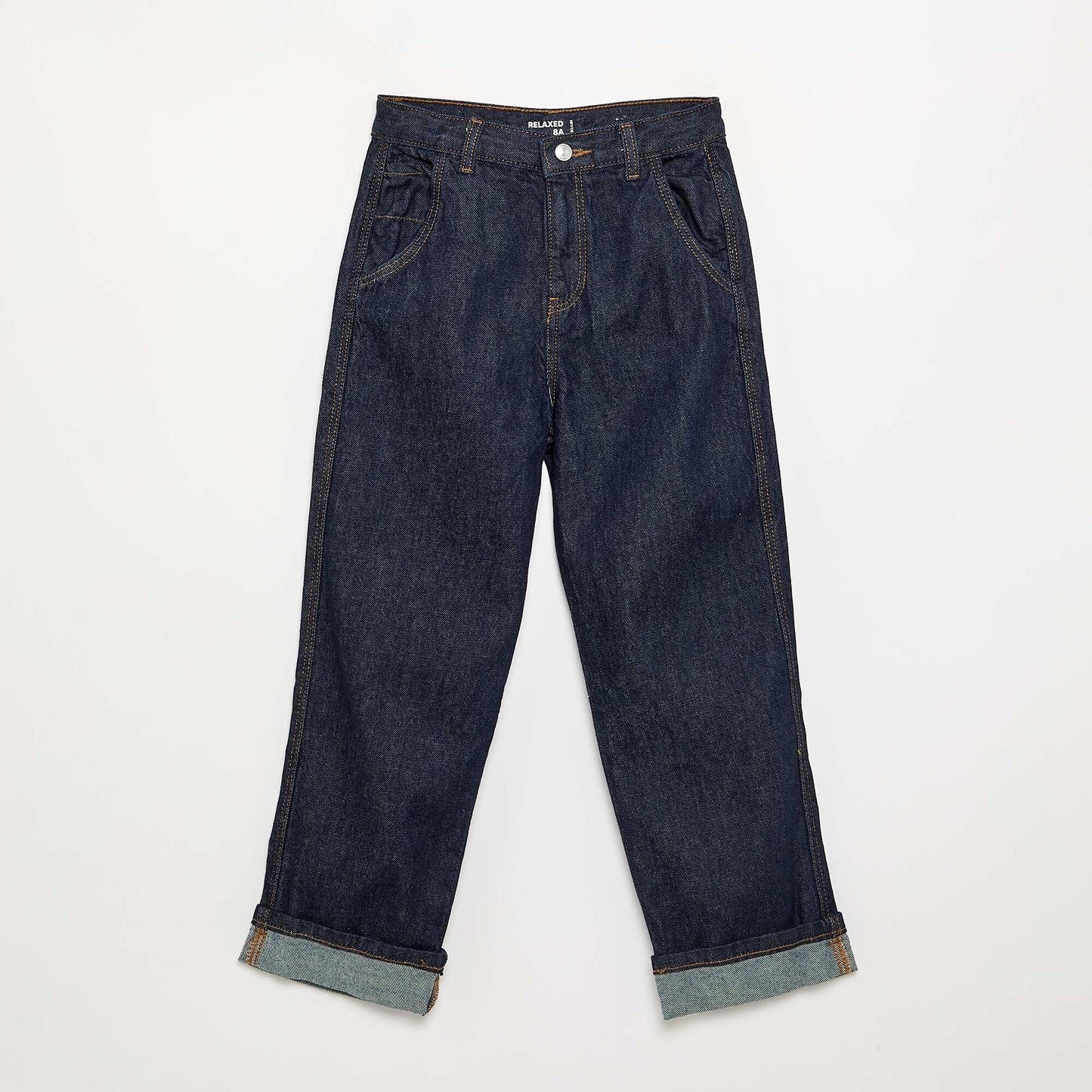 Straight Fit 5-Pocket Denim BLUE