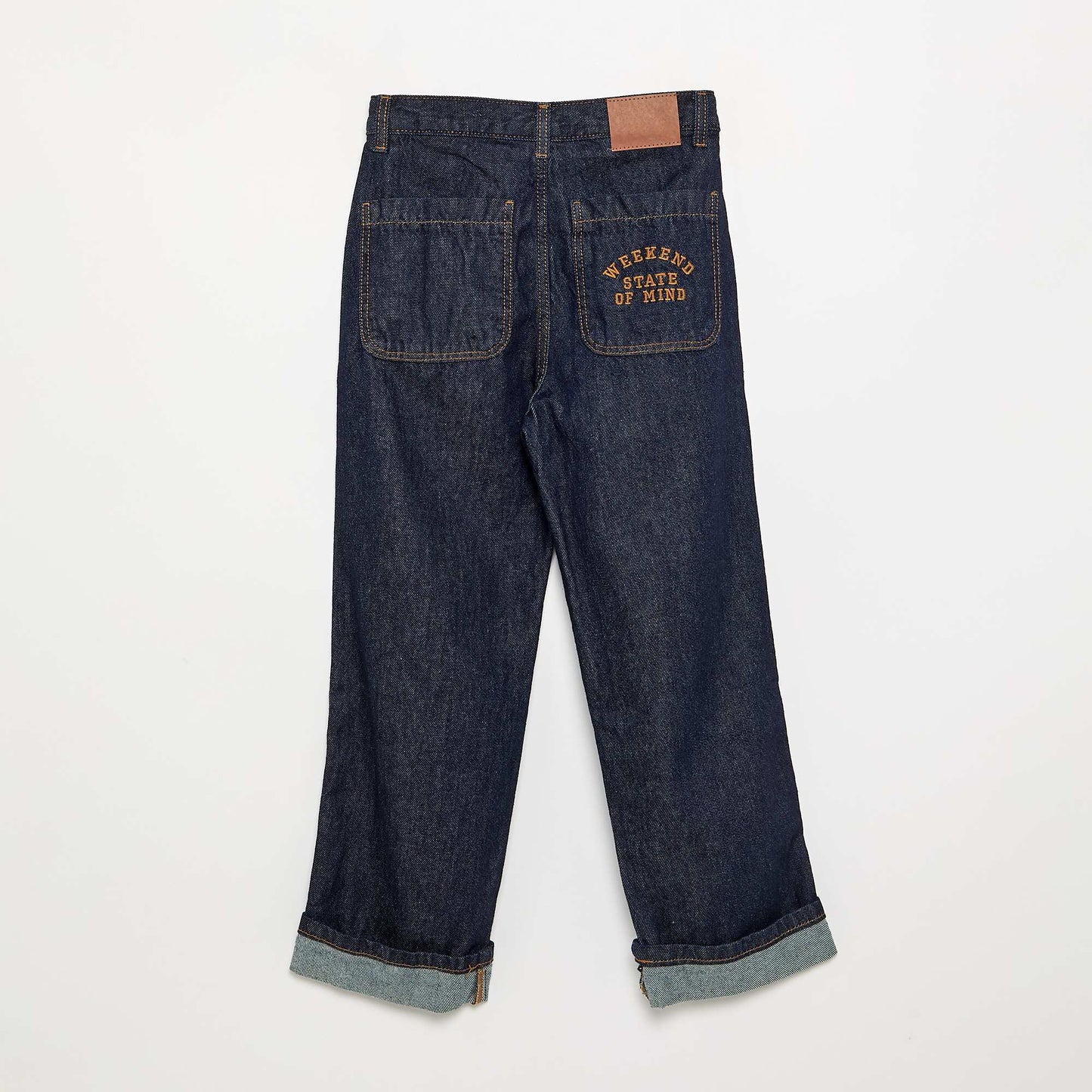 Straight Fit 5-Pocket Denim BLUE