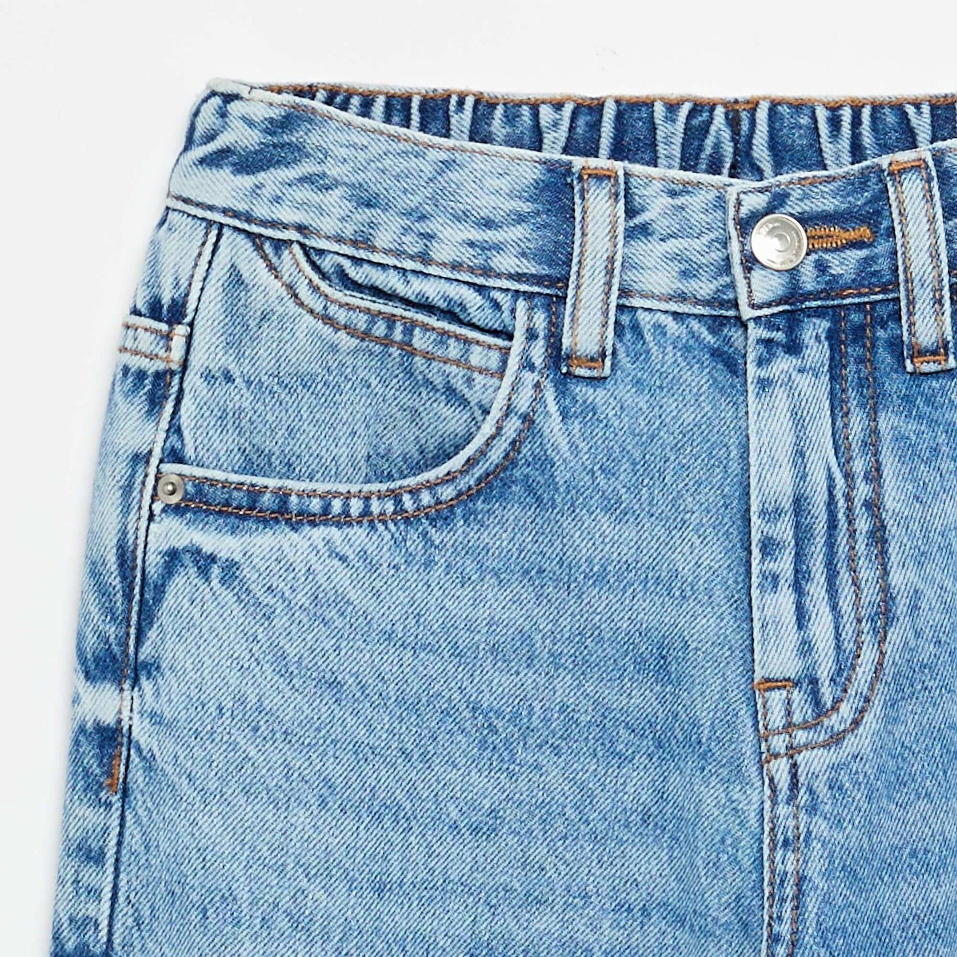 Baggy Fit 5-Pocket Denim BLUE