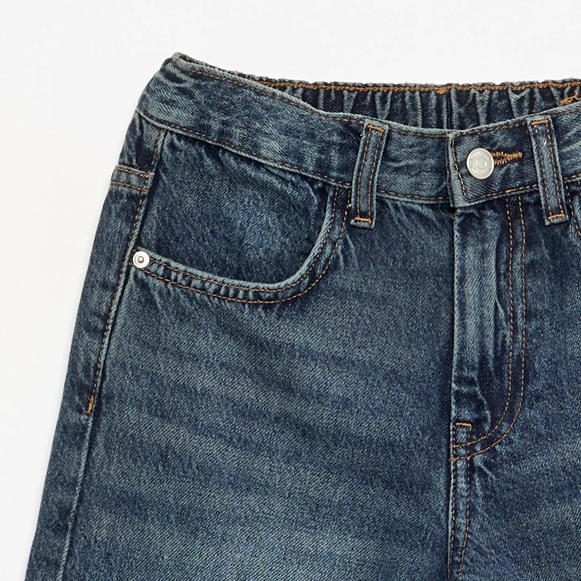 Baggy Fit 5-Pocket Denim BLUE