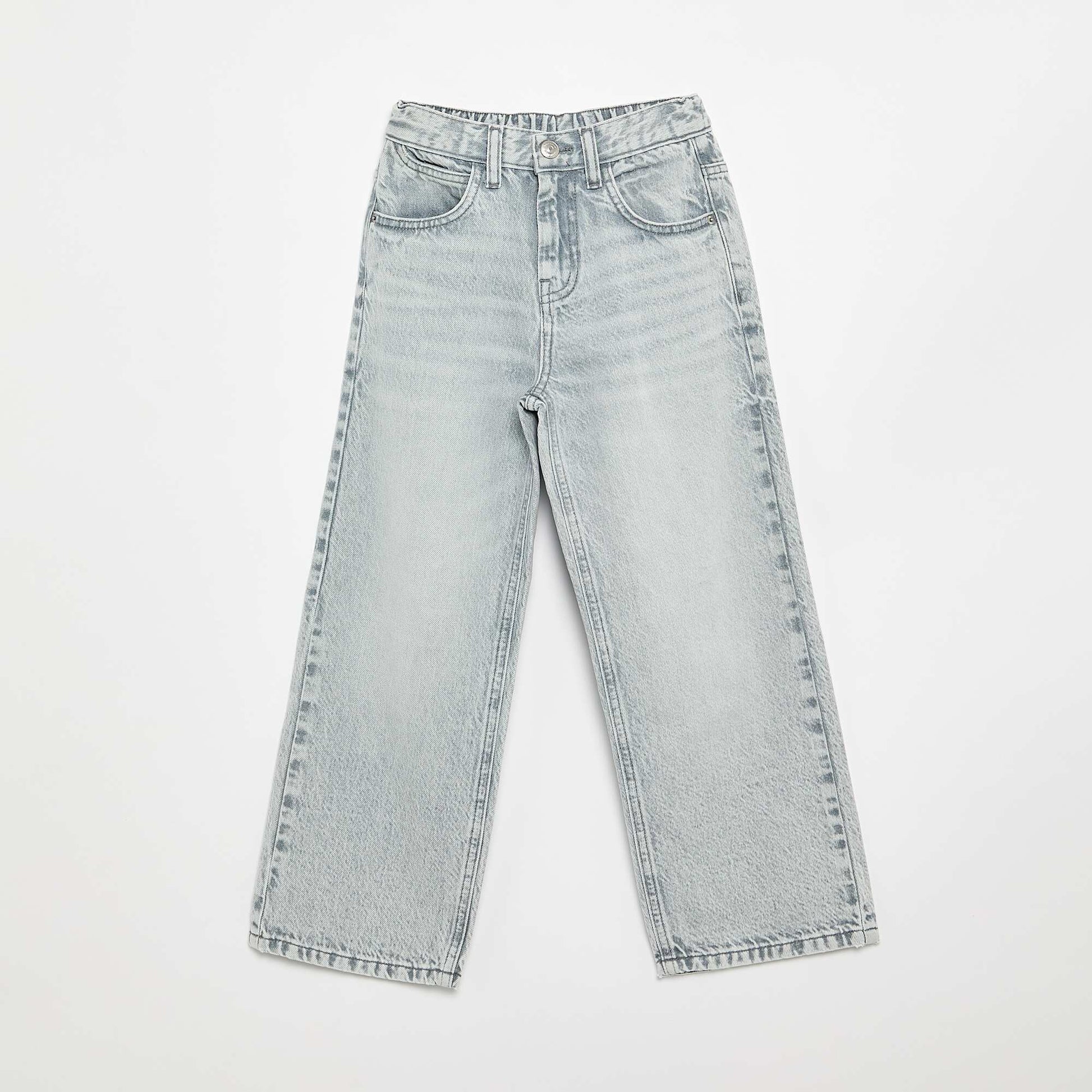 Baggy Fit 5-Pocket Denim GREY