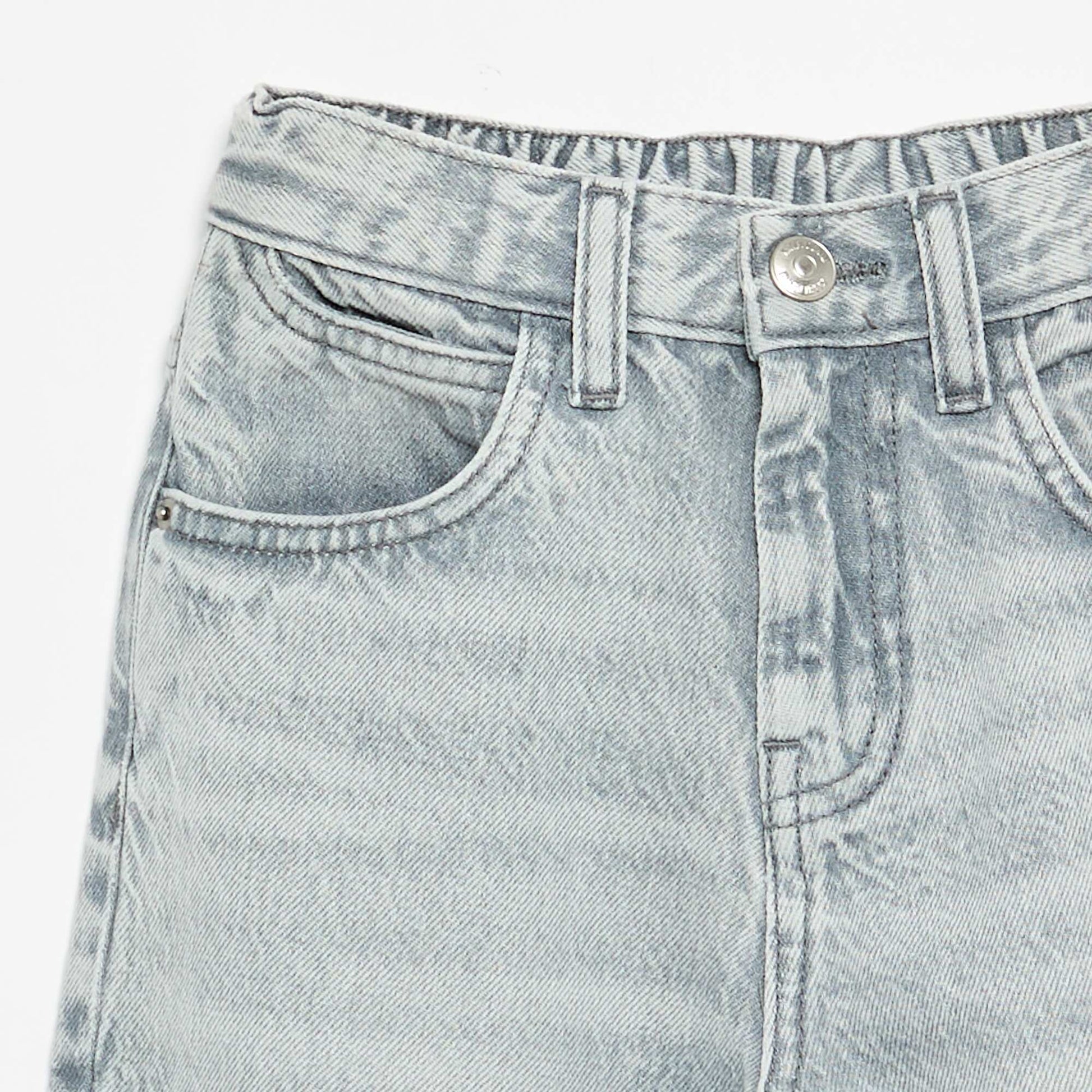 Baggy Fit 5-Pocket Denim GREY