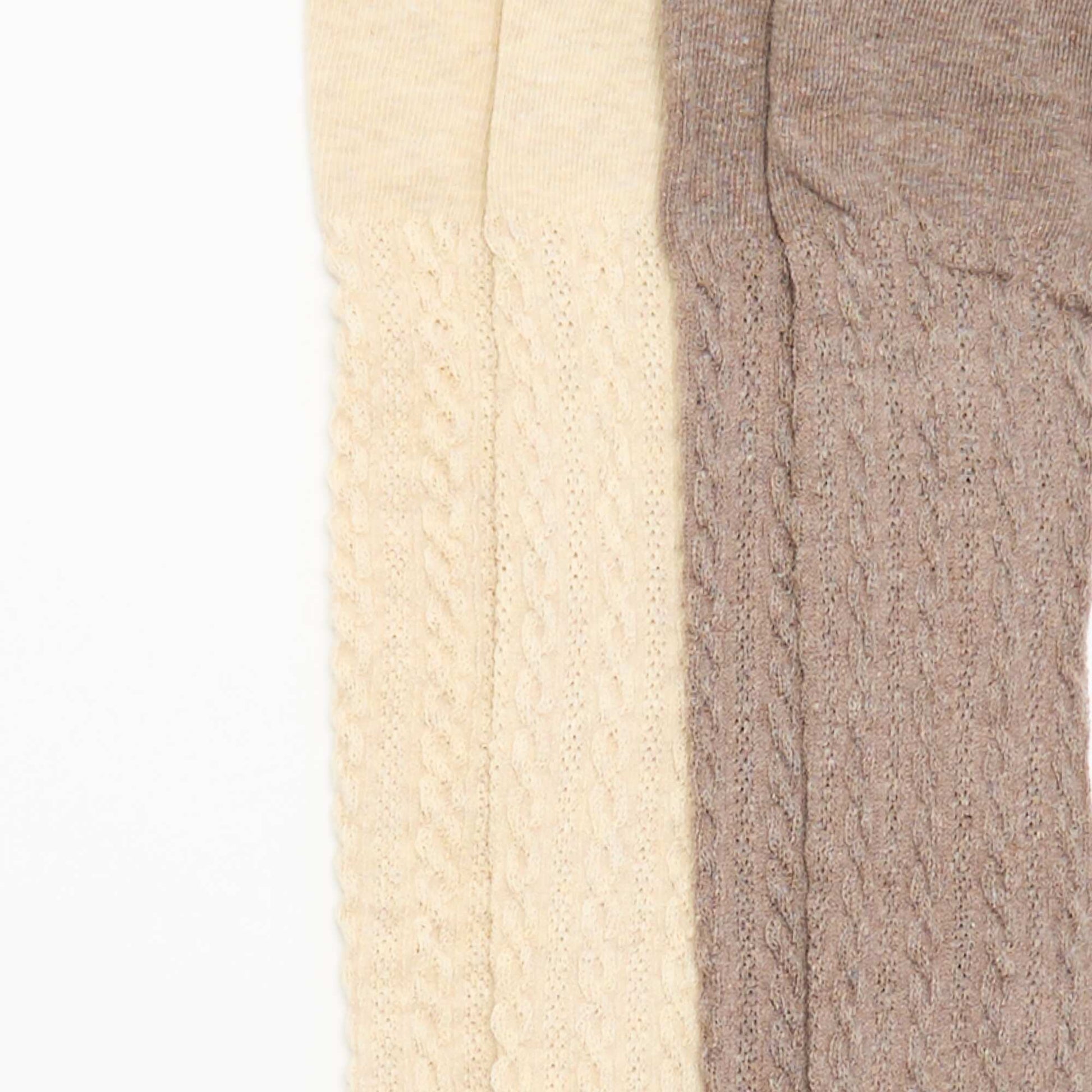 2-Pack Tights BEIGE