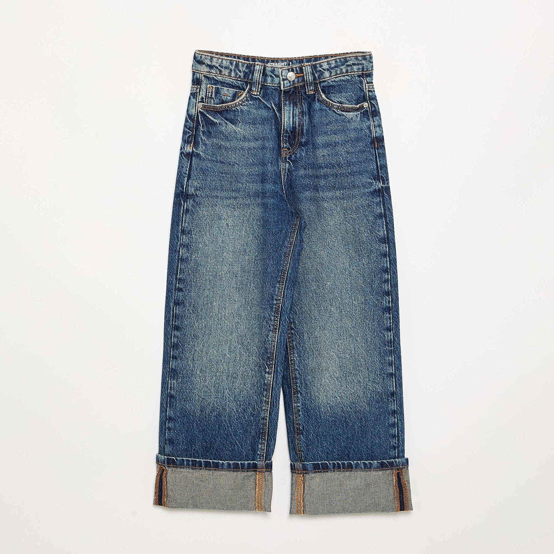 Denim trousers BLUE