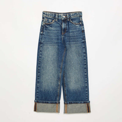 Denim trousers BLUE