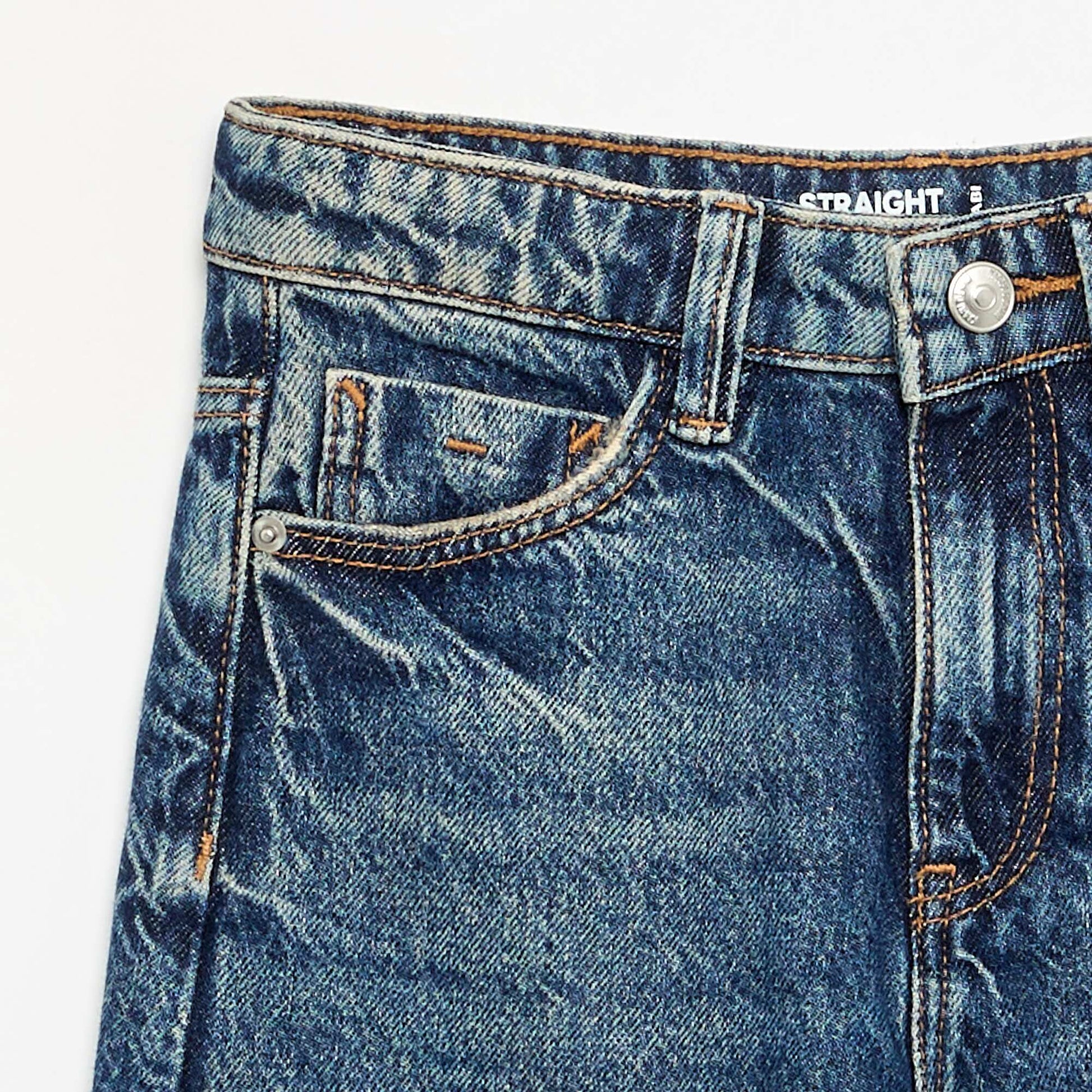 Denim trousers BLUE