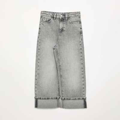 Denim trousers GREY