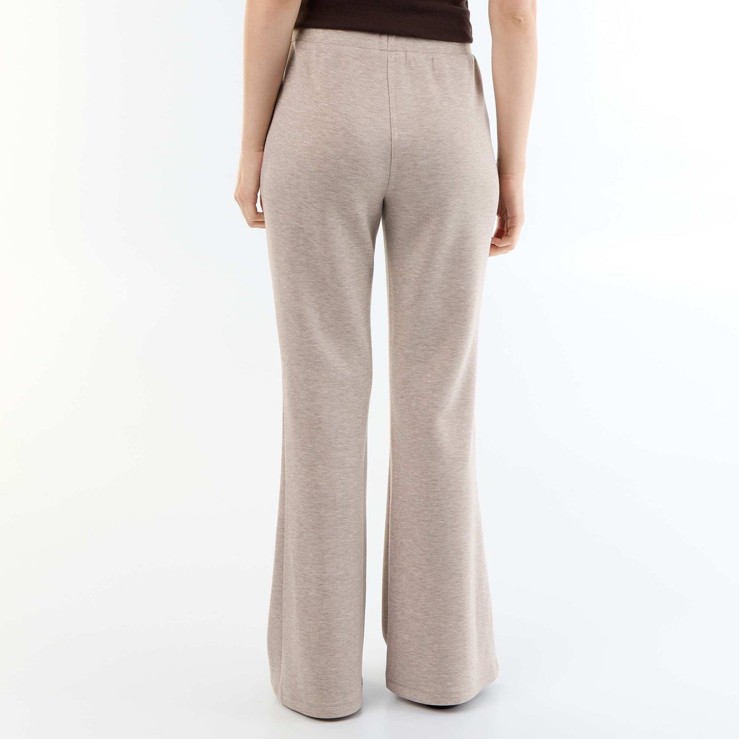 Soft flare pants BEIGE
