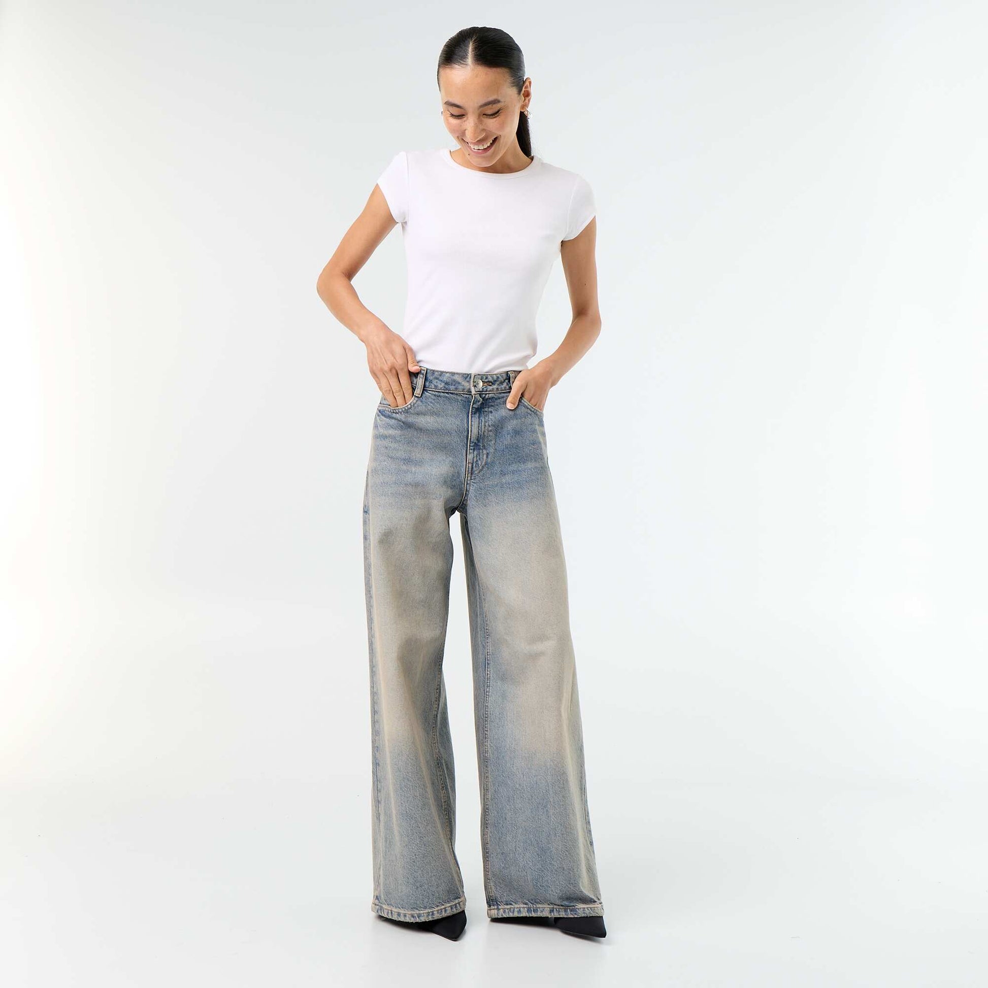 Wide Leg Jeans BLUE