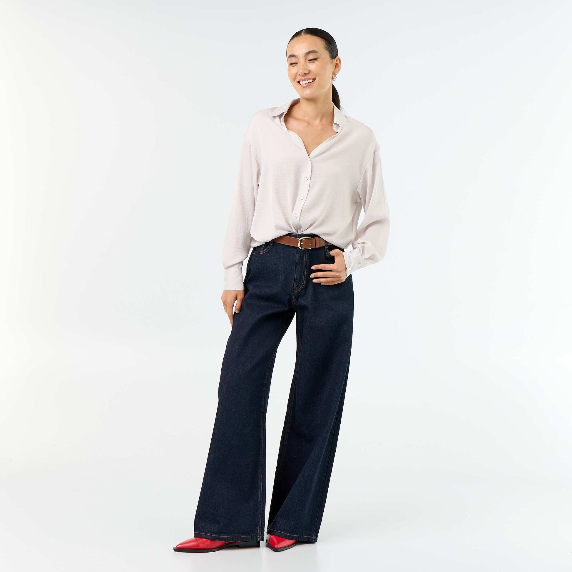 Wide Leg Jeans BLUE