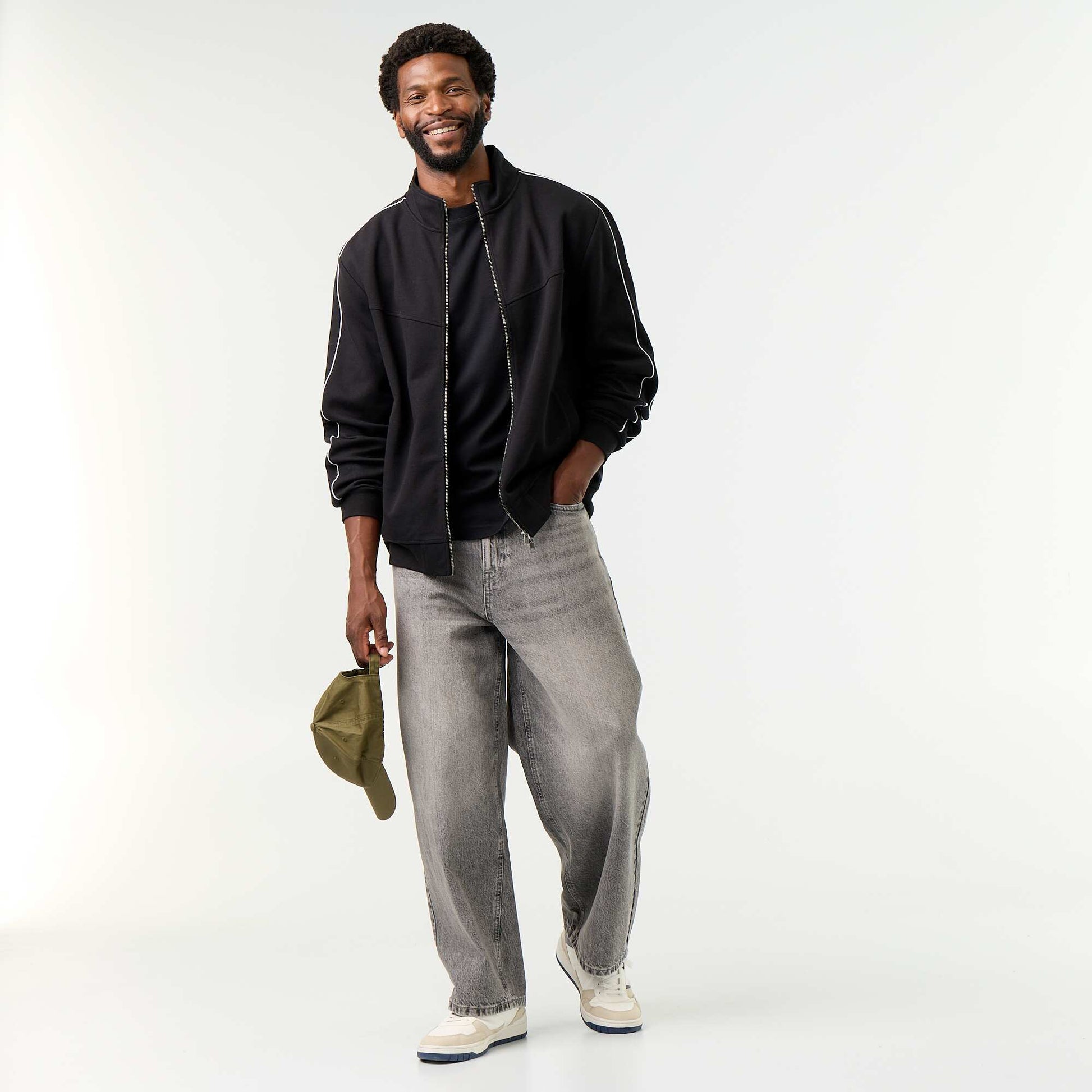 Super baggy fit jeans GREY
