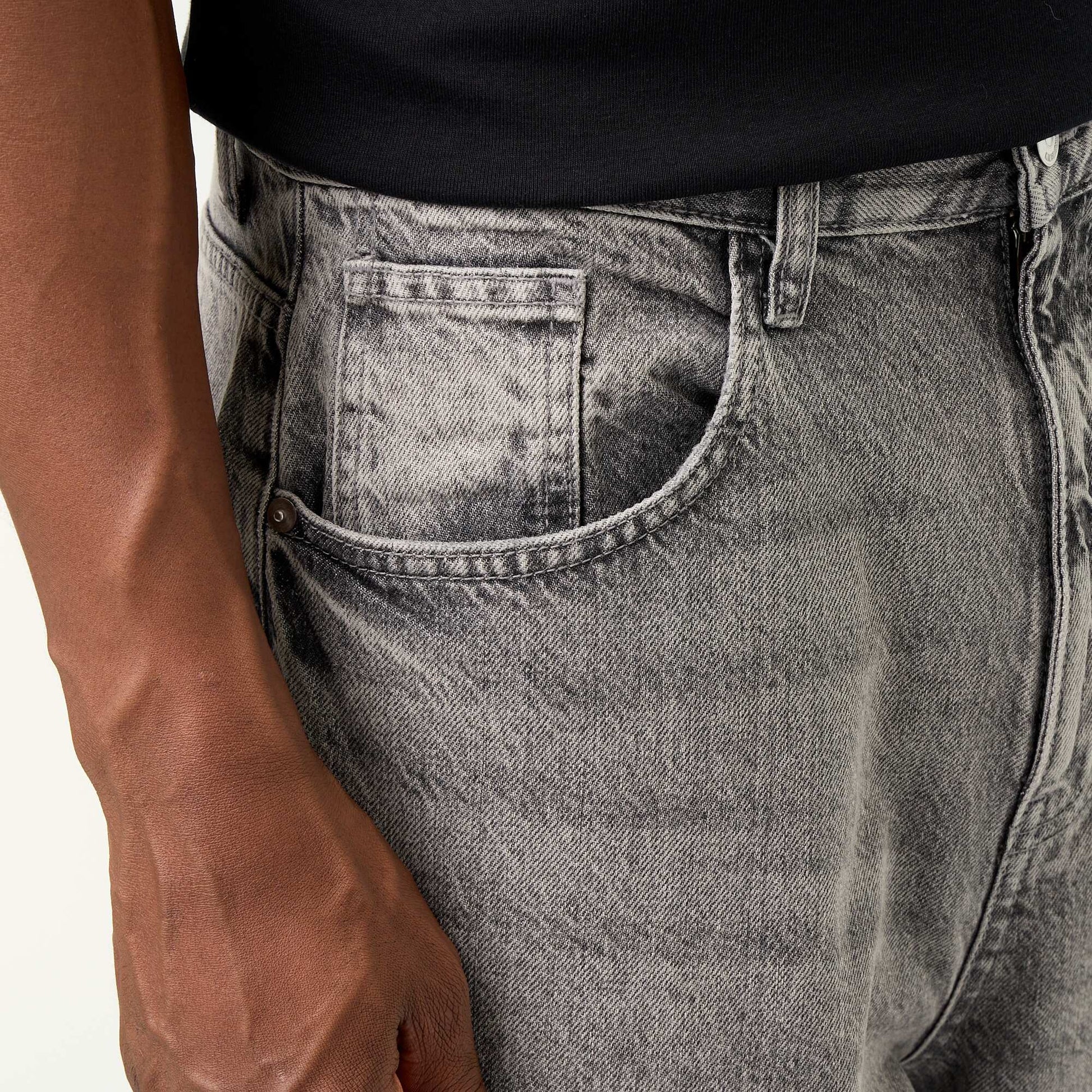 Super baggy fit jeans GREY