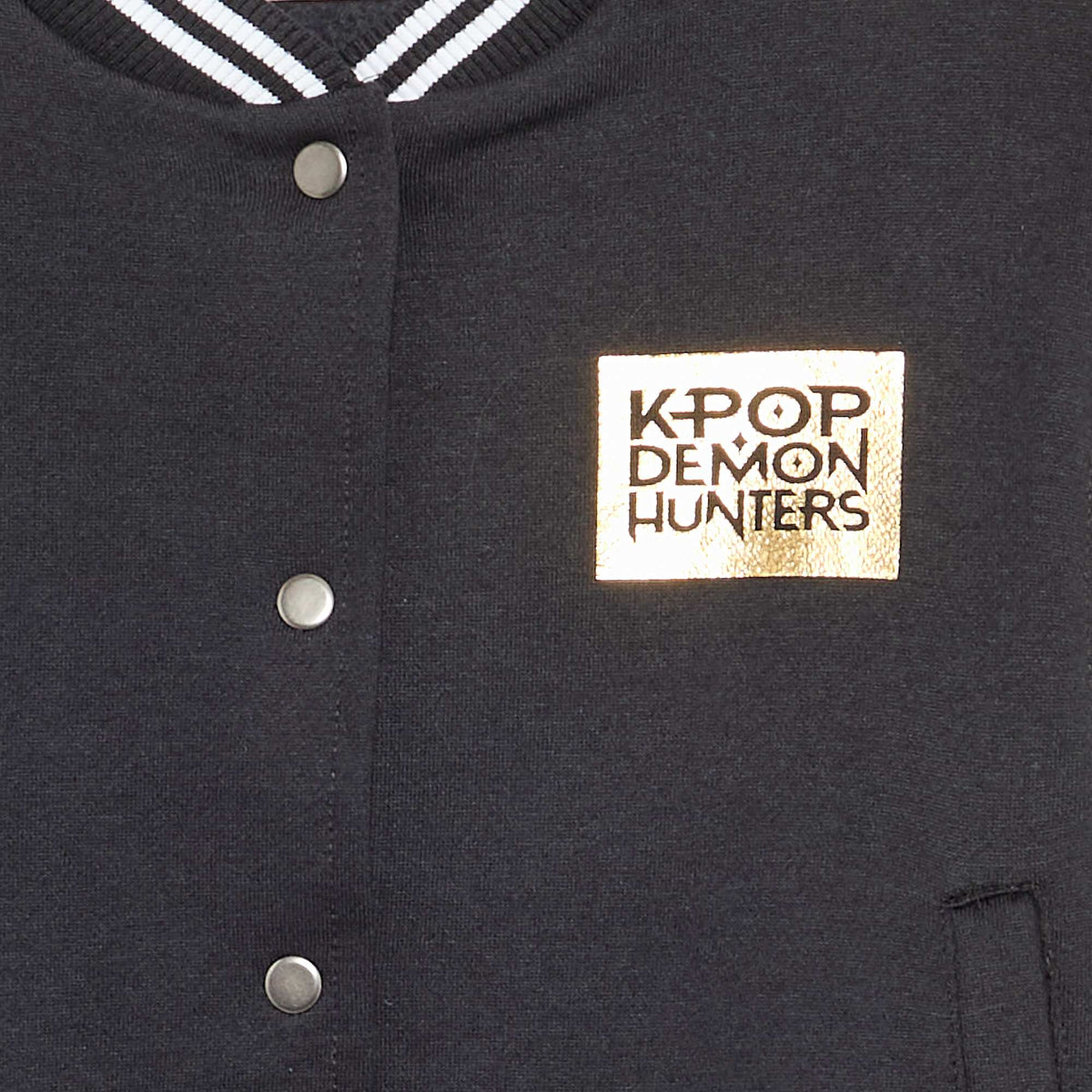 'KPop Demon Hunters' Jacket DARK GRAY / ANTHRACITE