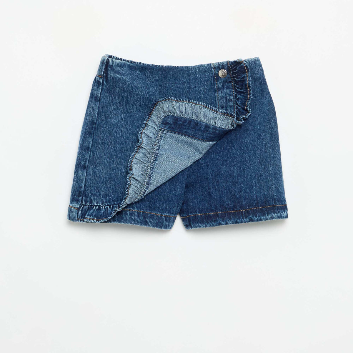 Denim Skort BLUE