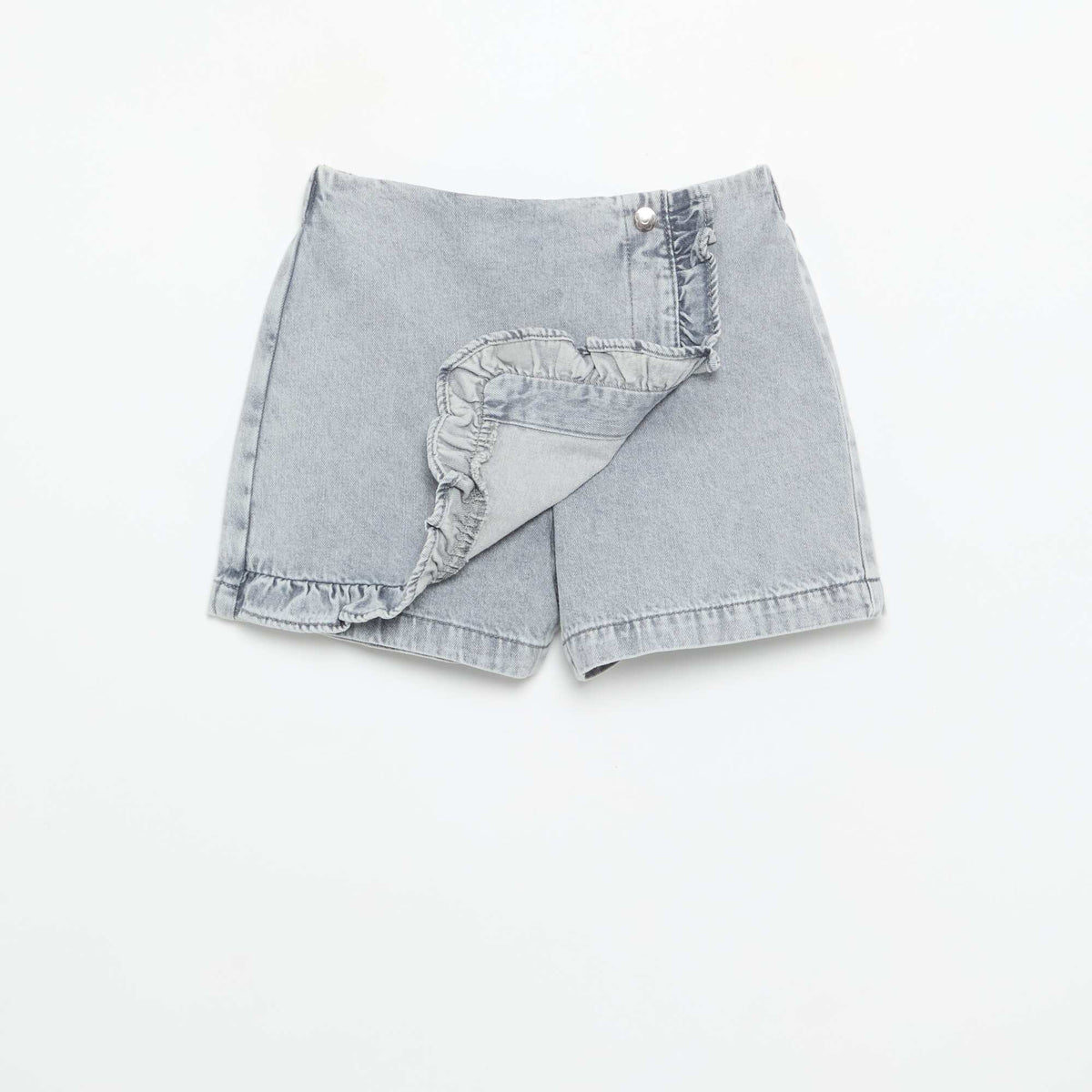 Denim Skort GREY
