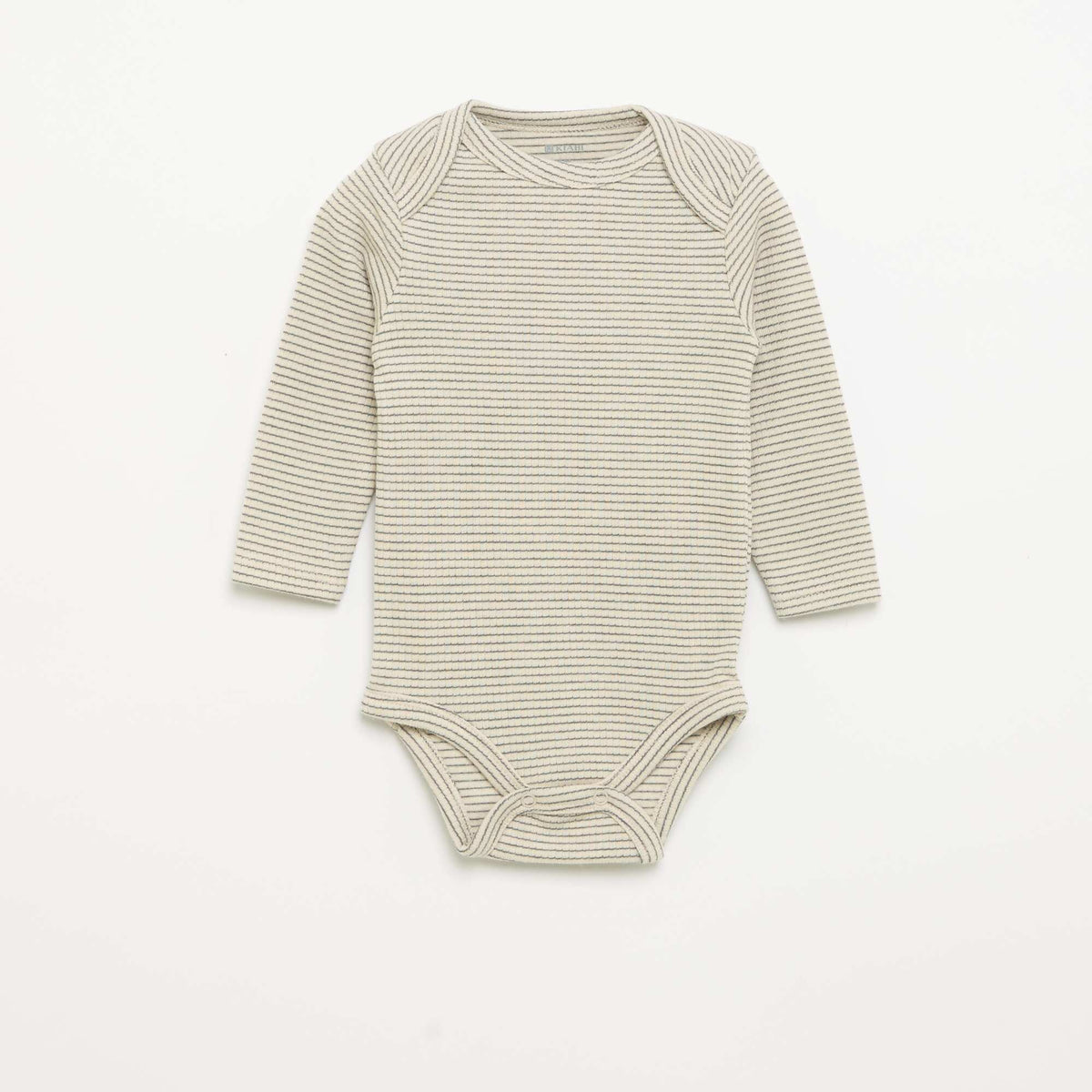 Pack of 2 long-sleeved bodysuits BEIGE