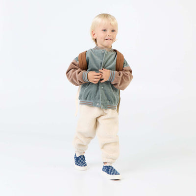 Sherpa-effect trousers BEIGE