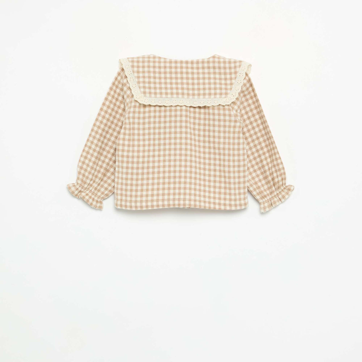 3-piece set - Romper + Blouse + Pair of Tights BEIGE