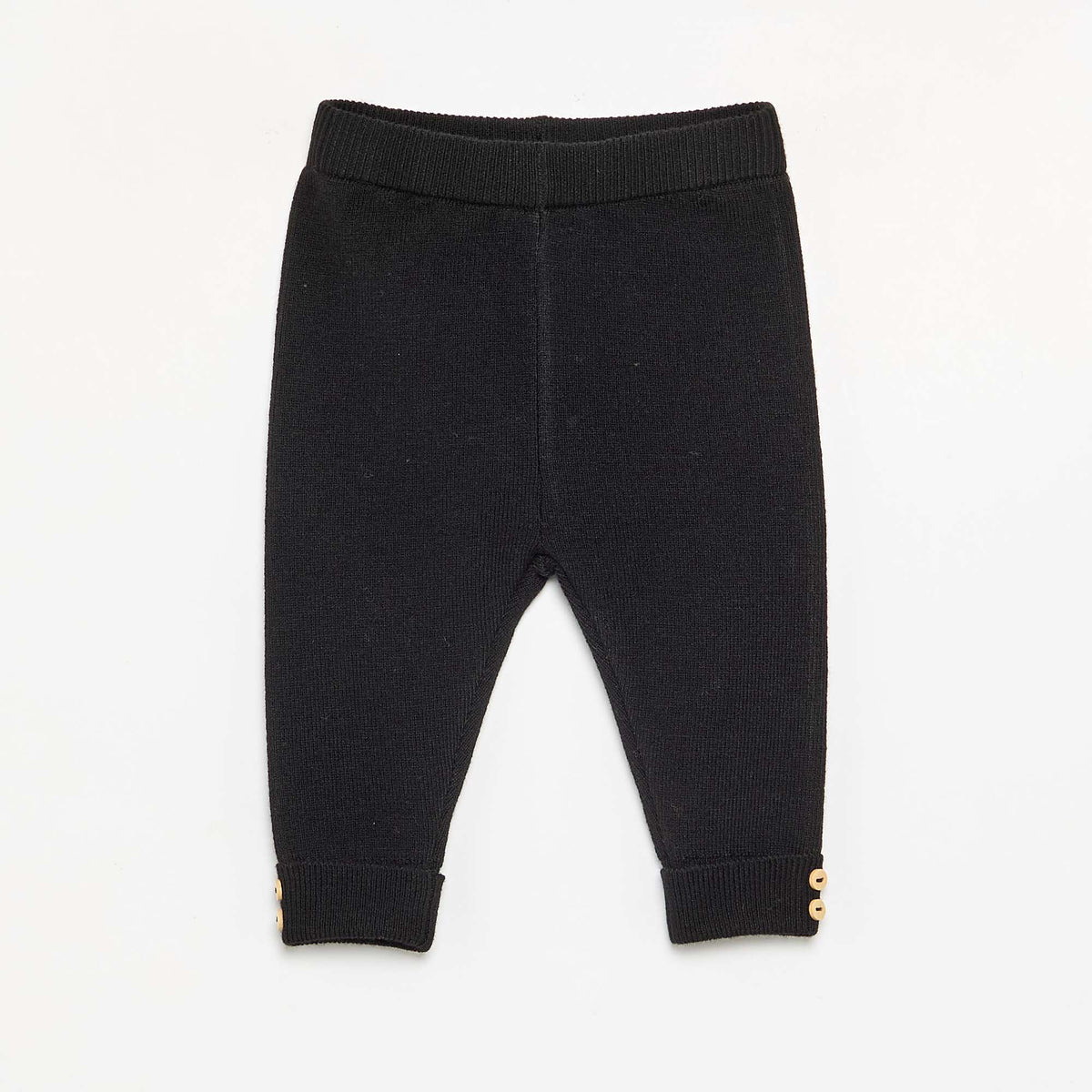 Knitted Leggings BLACK