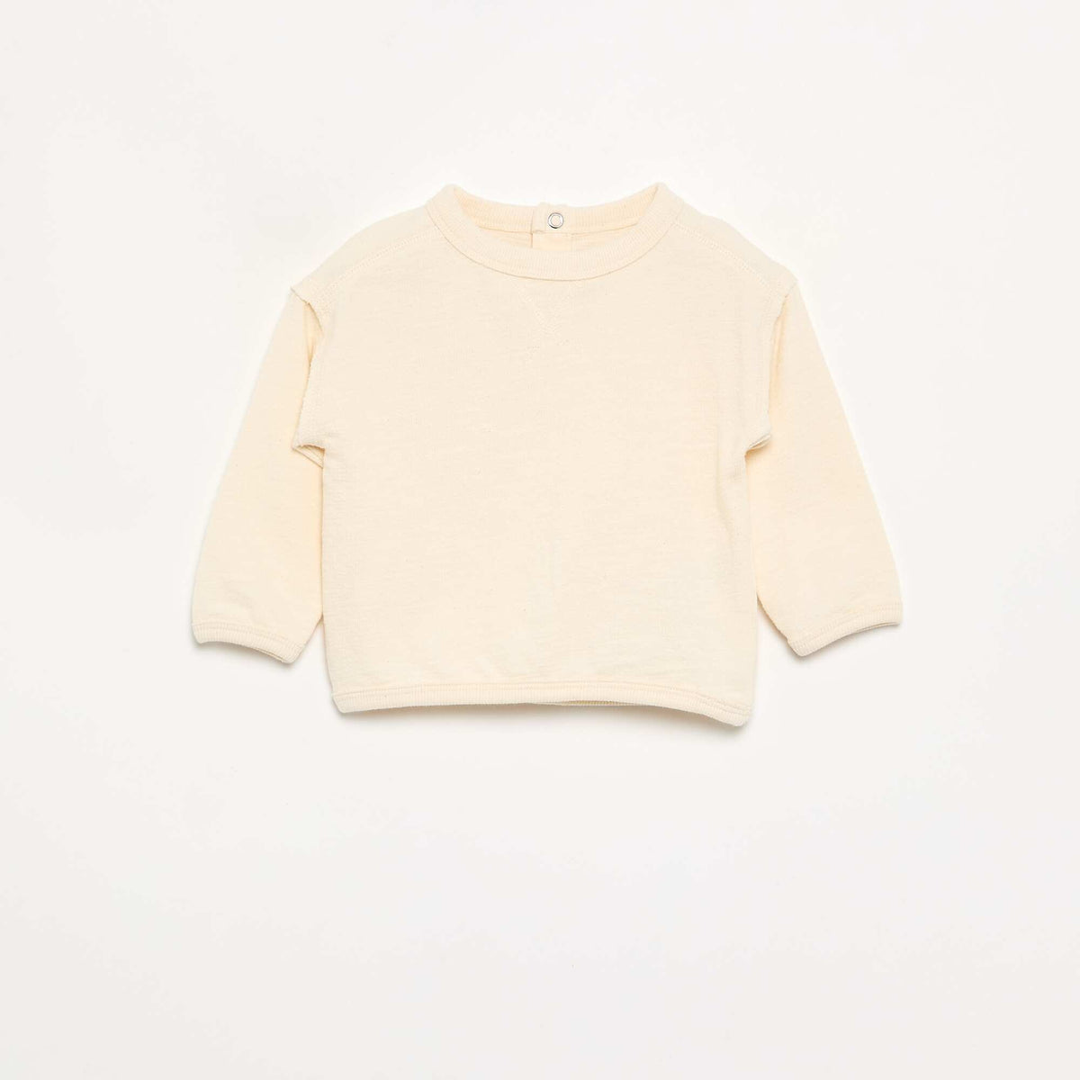 Long-sleeved T-shirt ECRU