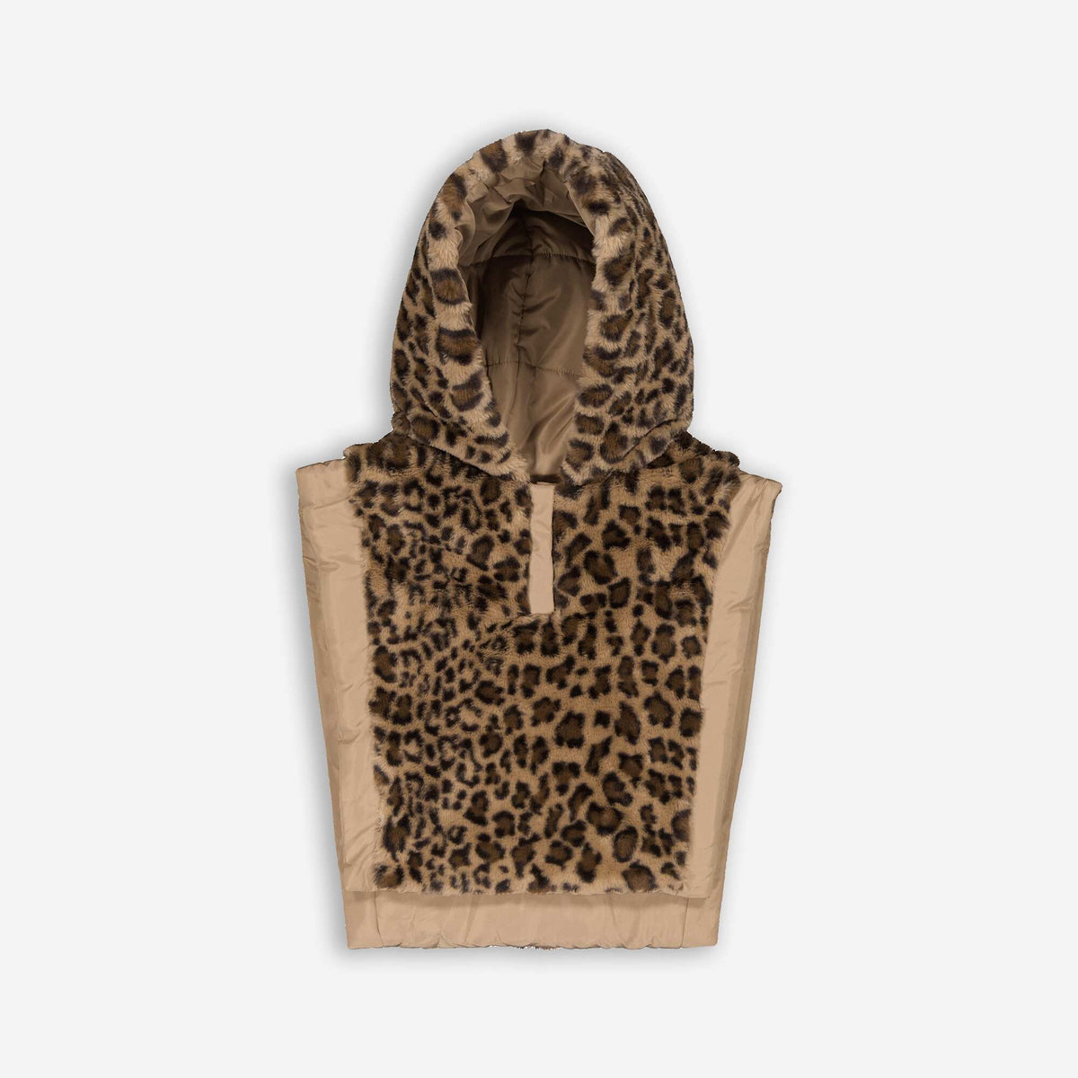 Hooded Front Panel BEIGE