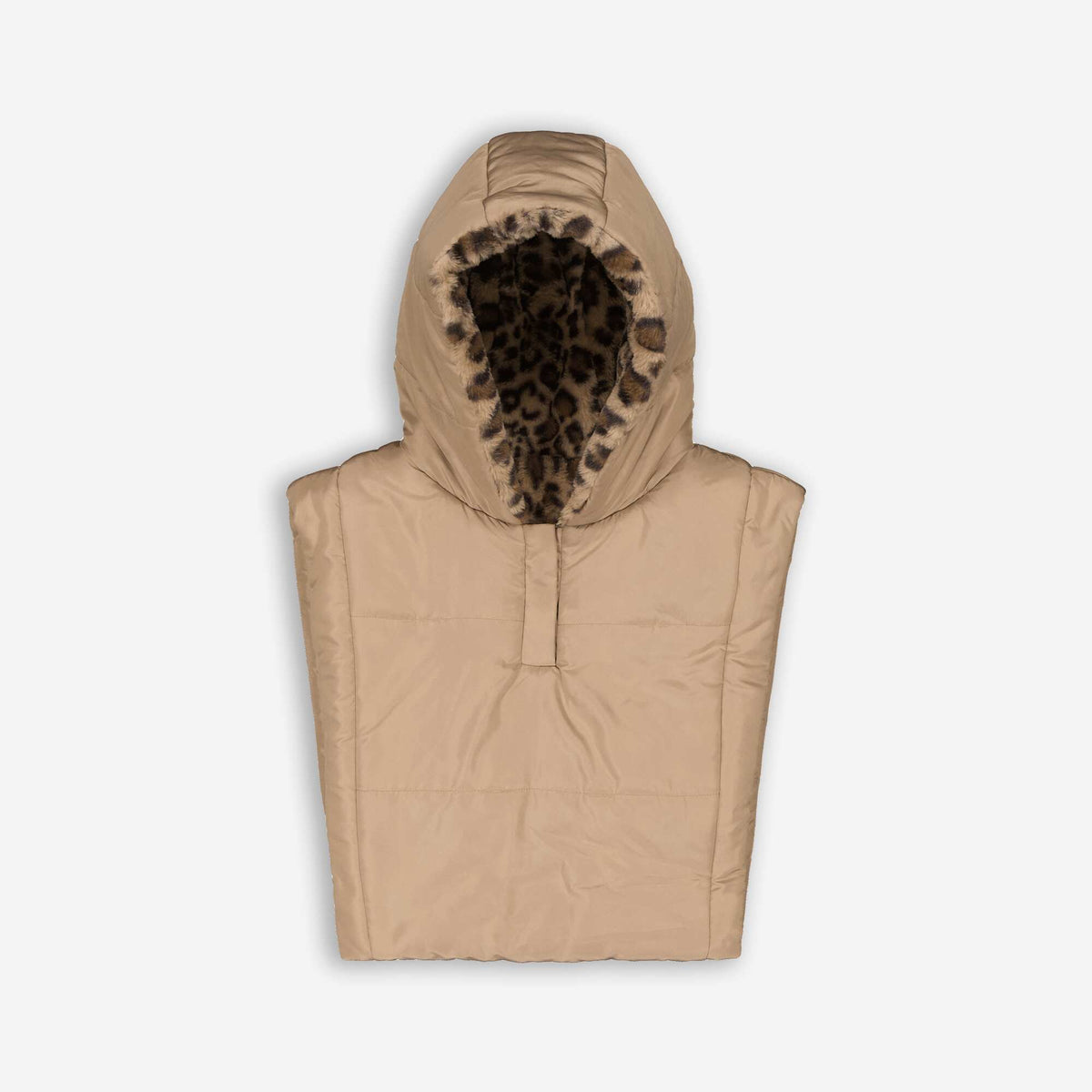 Hooded Front Panel BEIGE