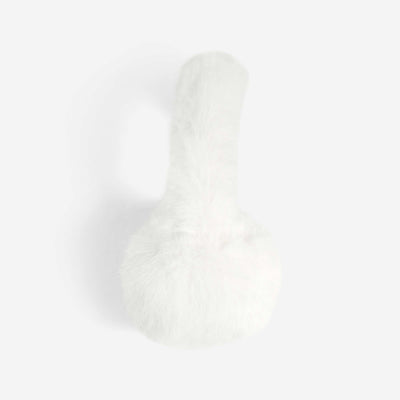Faux fur earmuffs BEIGE
