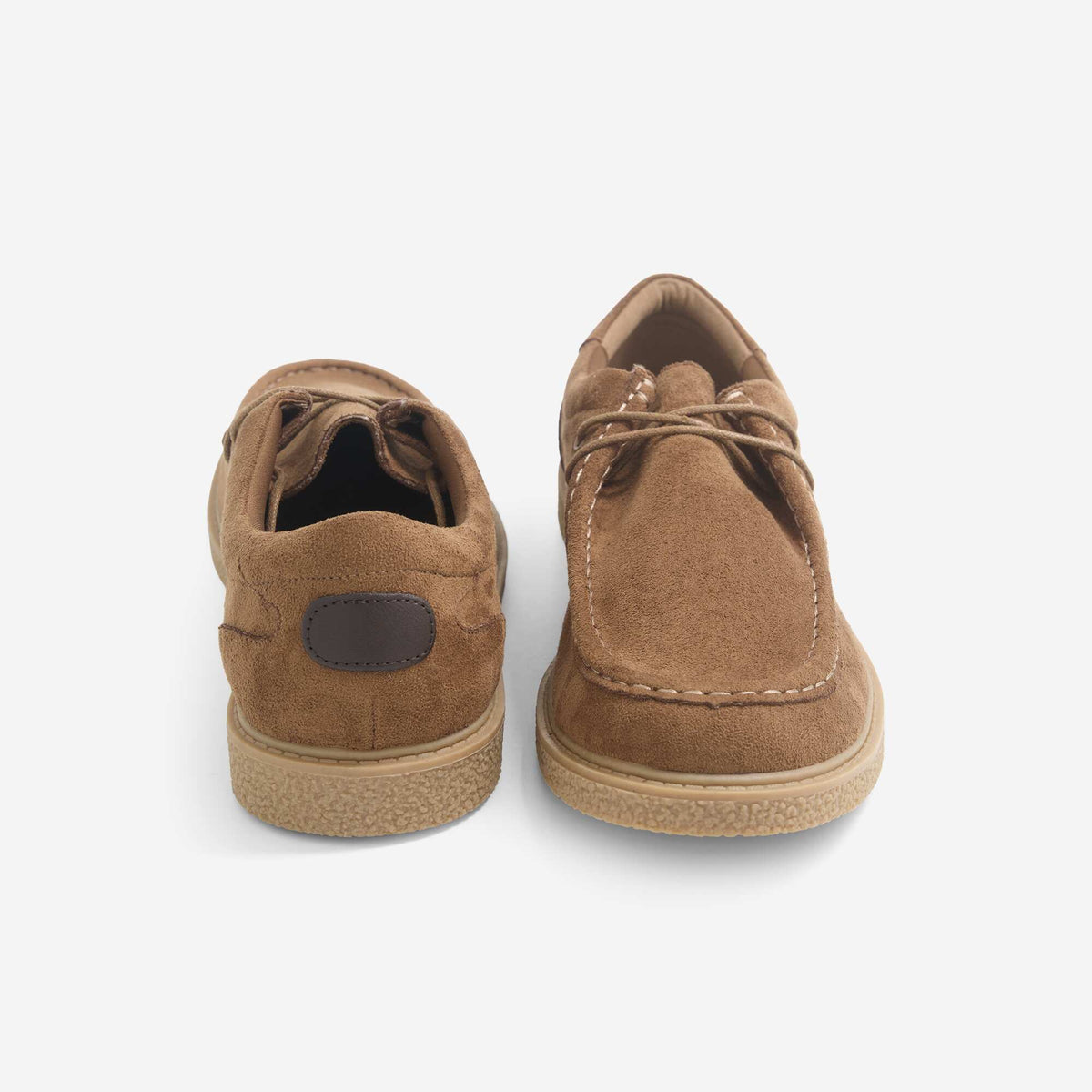 Suedette City Shoes BROWN