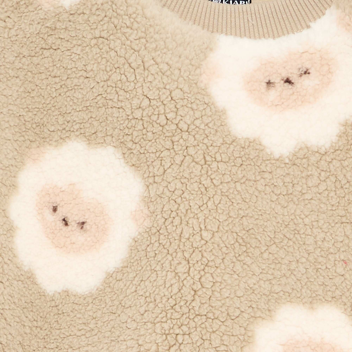 Sherpa-Effect Sweatshirt BEIGE