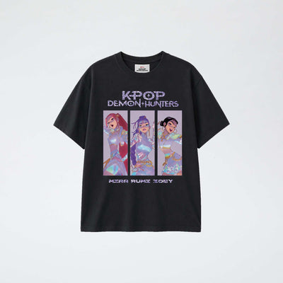 T-shirt 'Kpop Demon Hunters' BLACK
