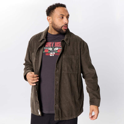 Corduroy Overshirt KHAKI
