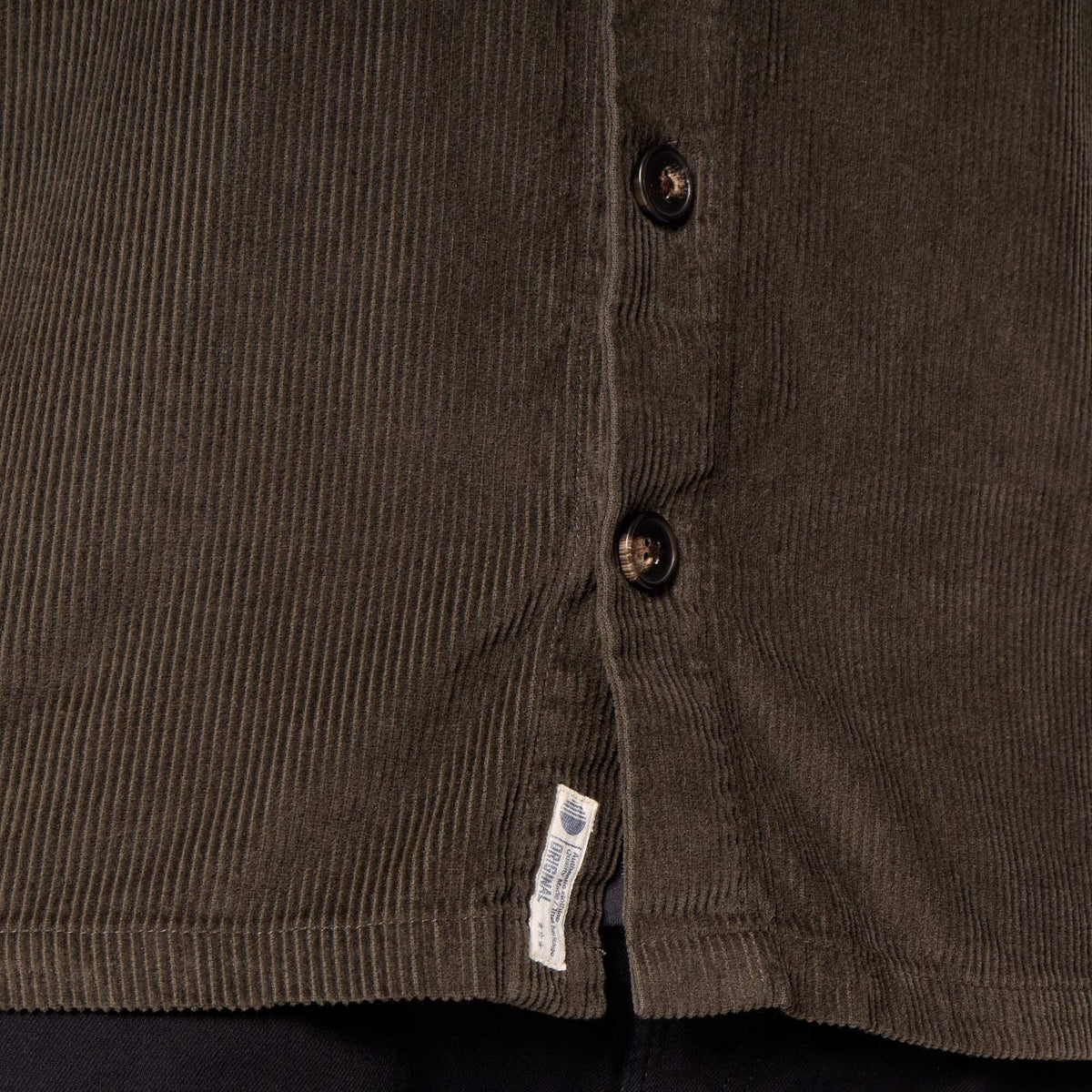 Corduroy Overshirt KHAKI