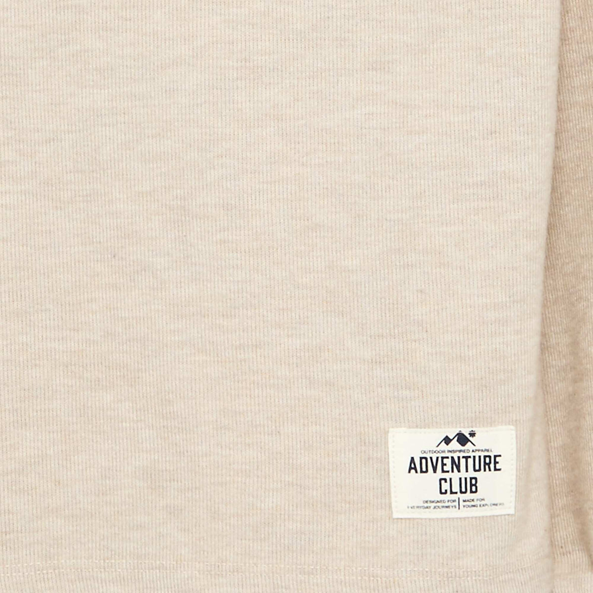 High-neck T-shirt ECRU