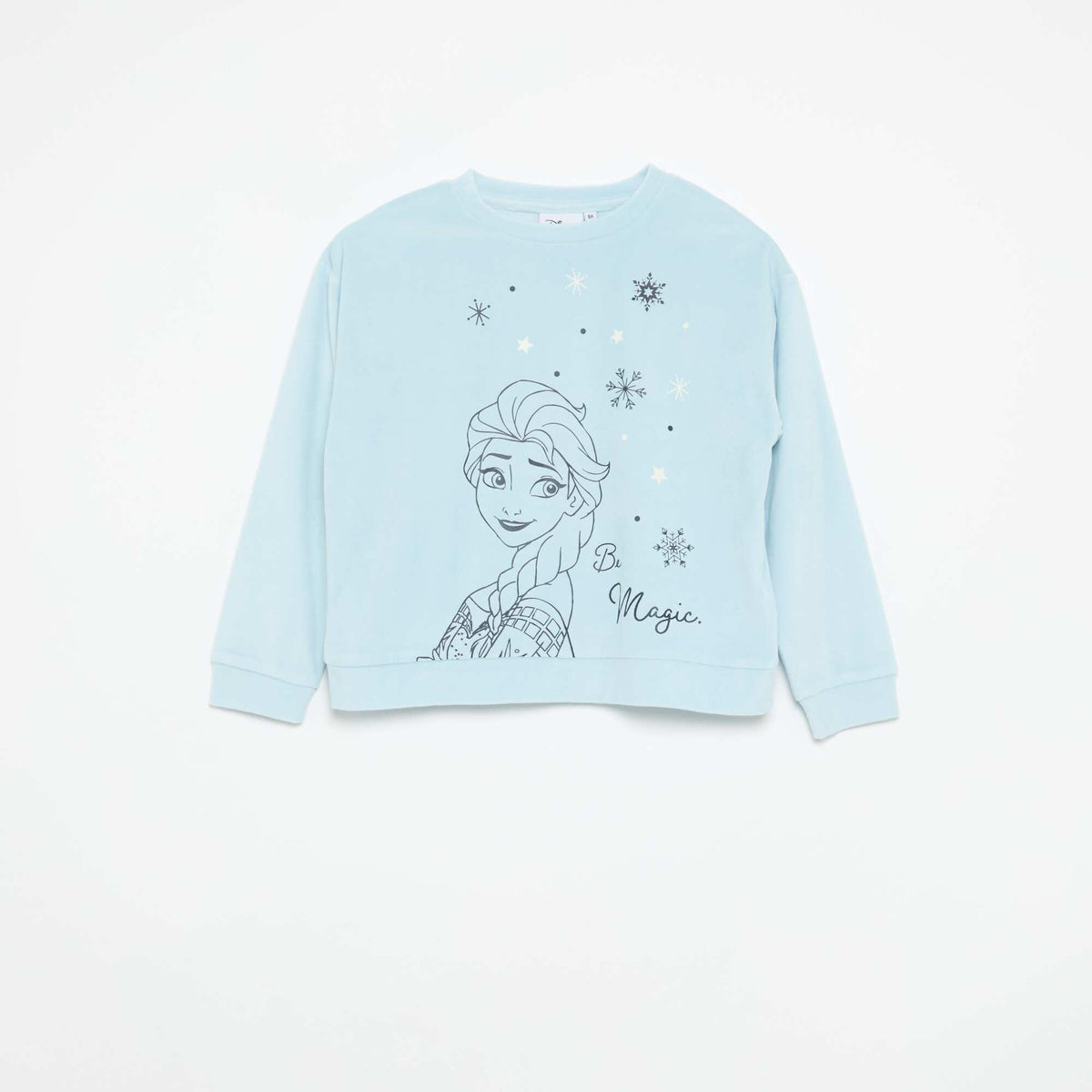 Disney \'Frozen\' Velvet Pajama Set BLUE