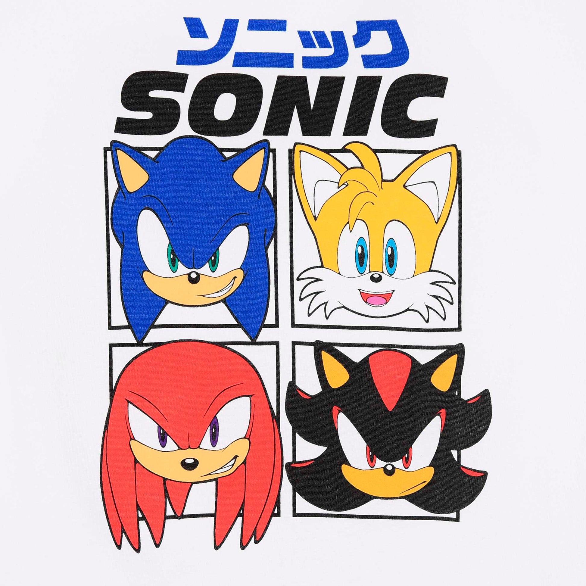 'Sonic' Short-Sleeved T-shirt WHITE