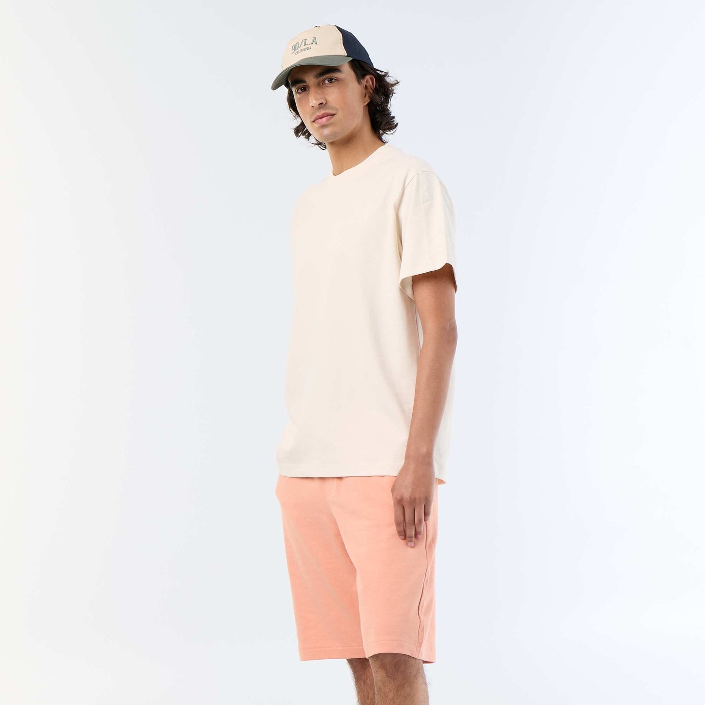 French Terry Bermuda Shorts ORANGE