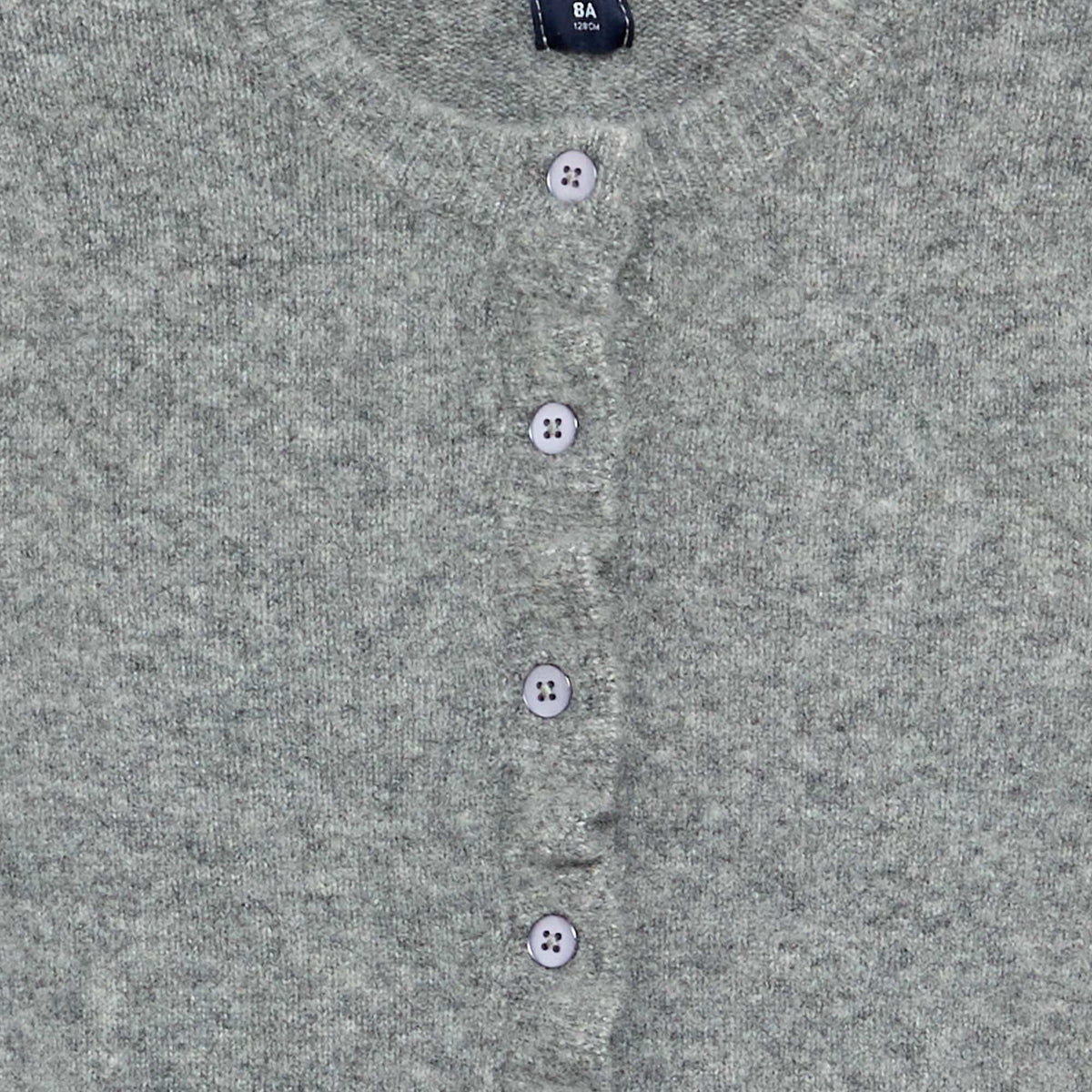Cardigan with gathered details GREY