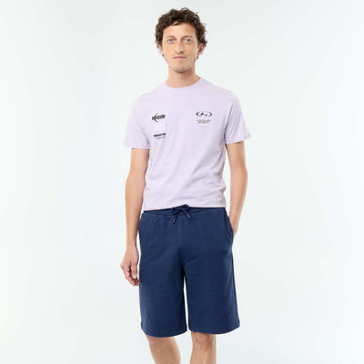French Terry Bermuda Shorts BLUE
