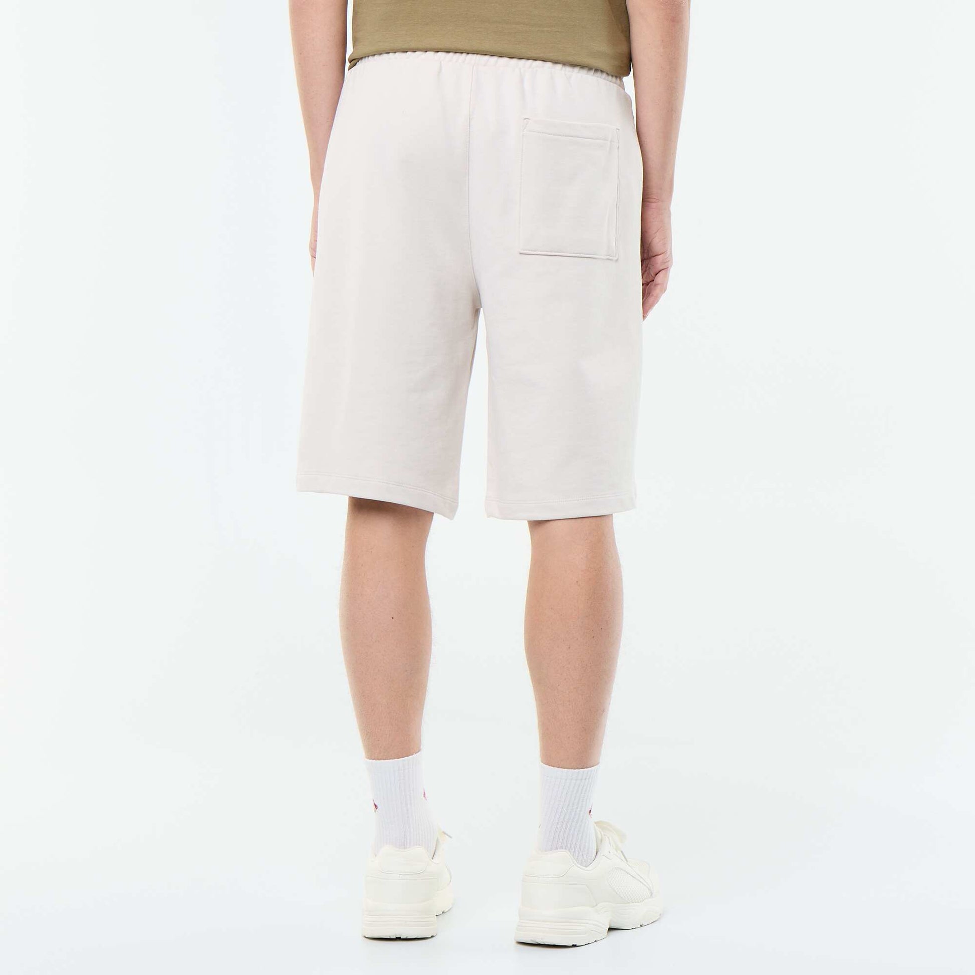 French Terry Bermuda Shorts GREY