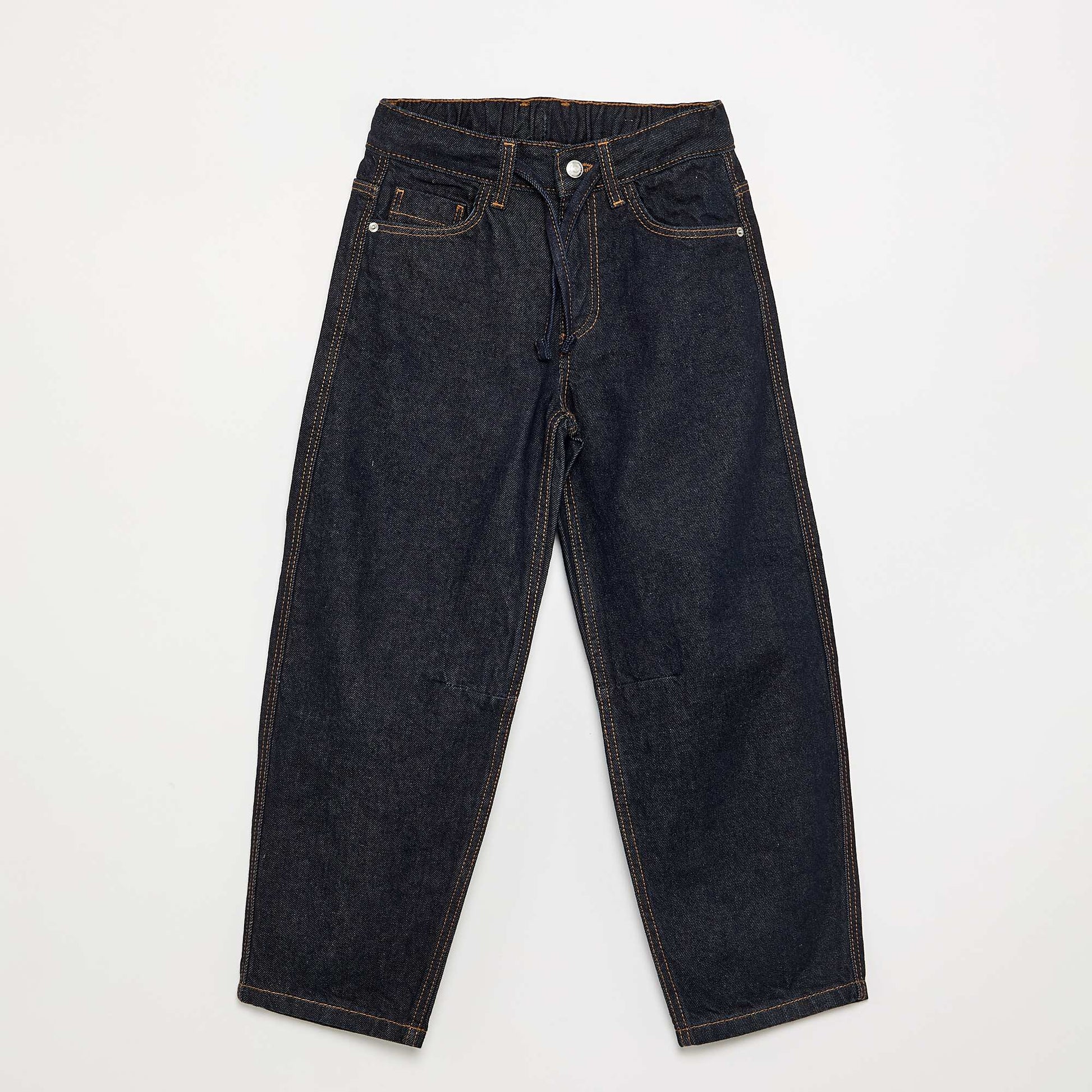 Wide-leg denim trousers BLUE