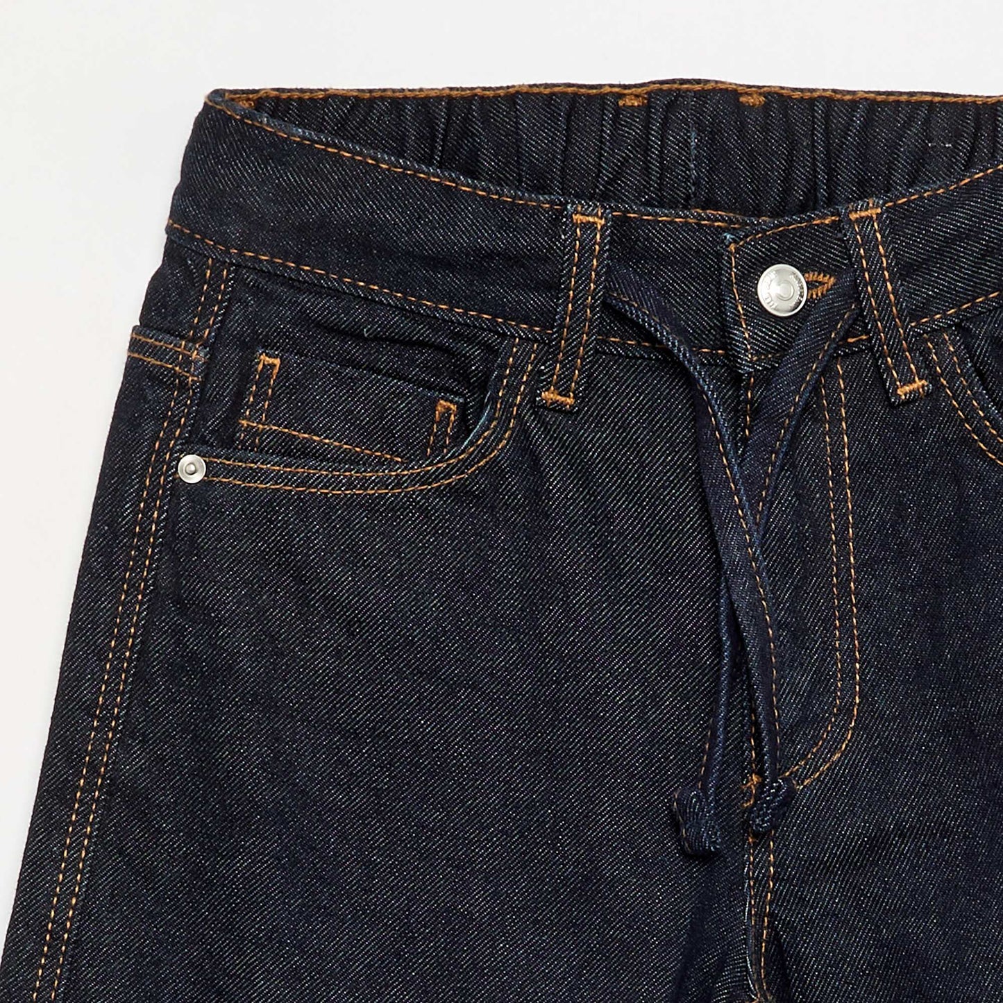 Wide-leg denim trousers BLUE