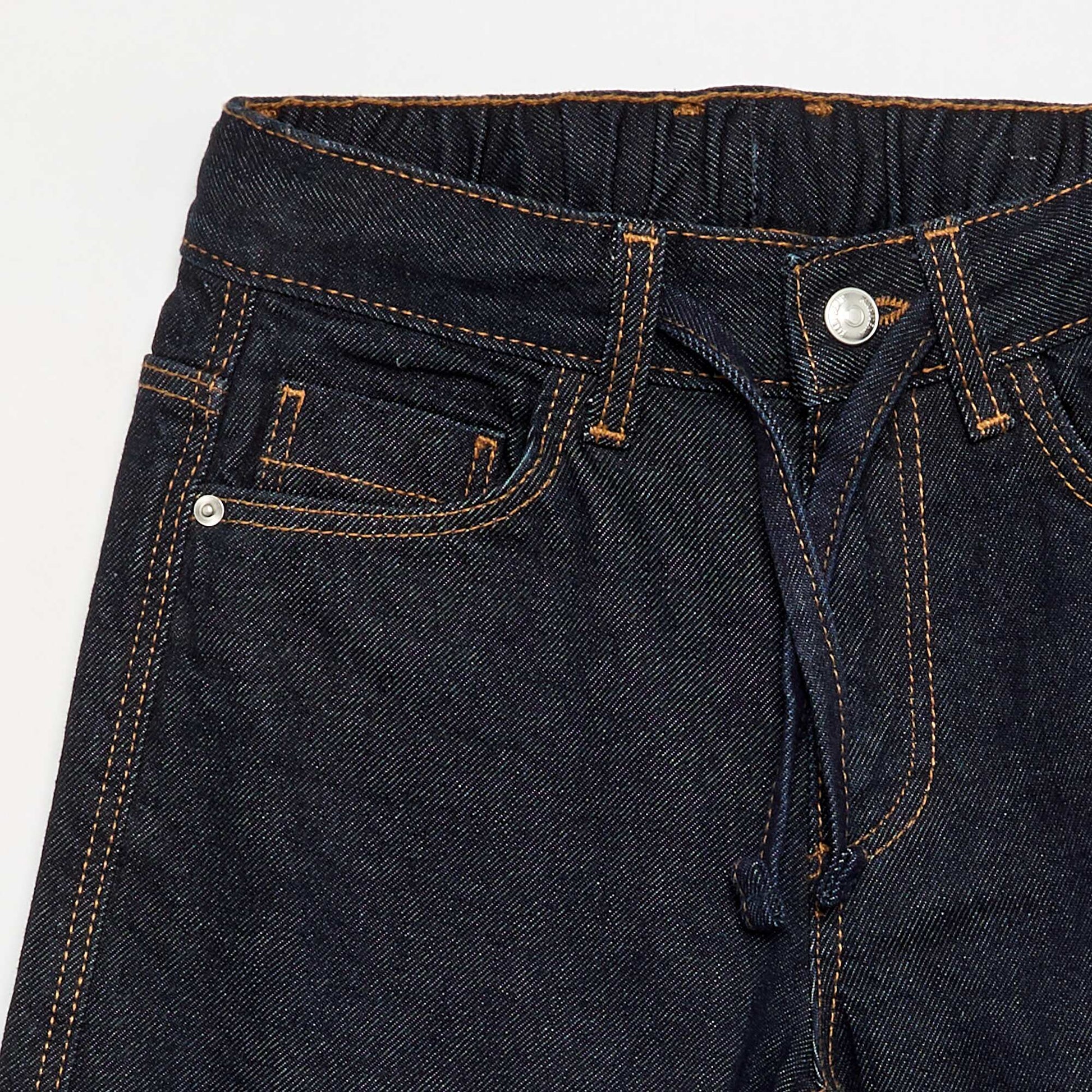 Wide-leg denim trousers BLUE