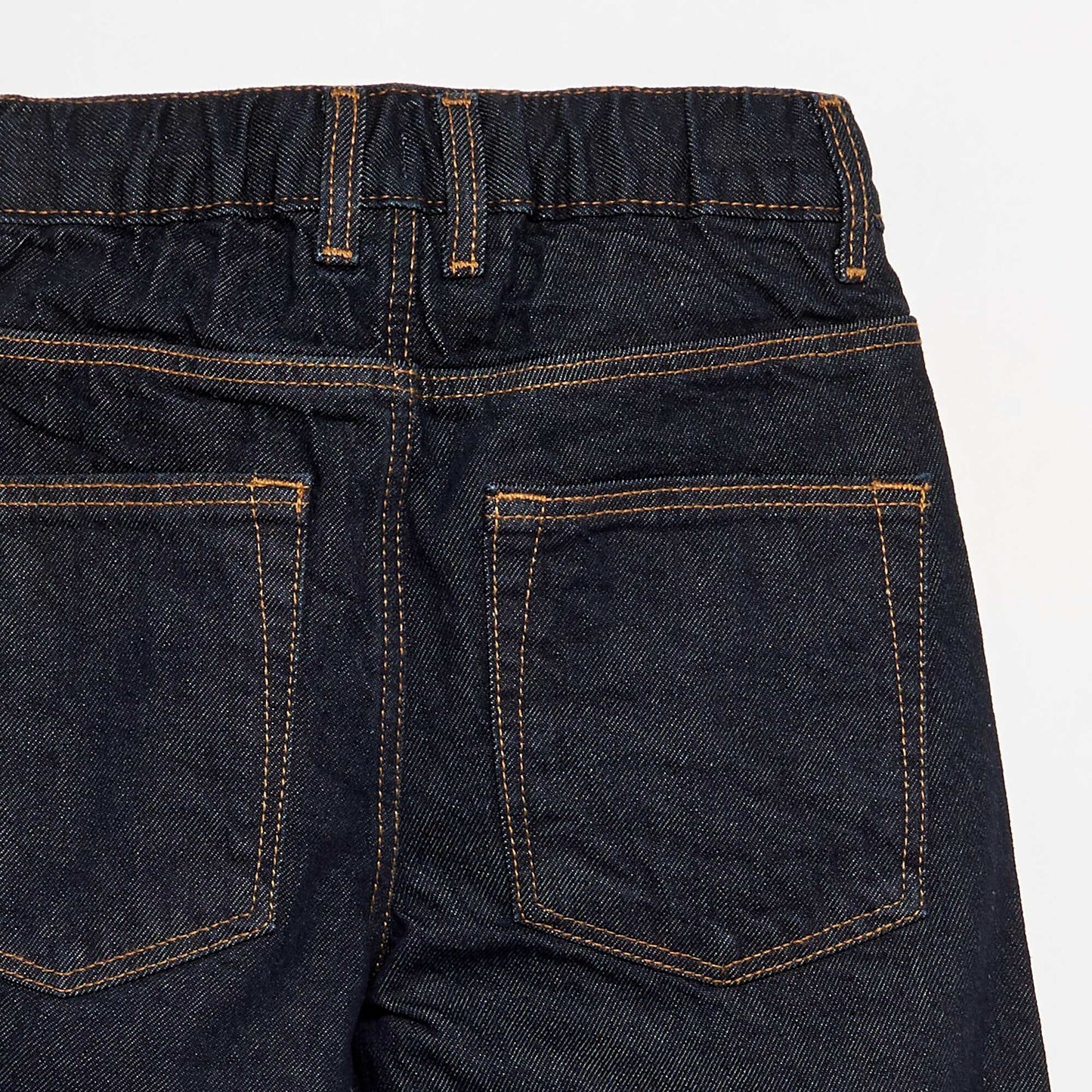 Wide-leg denim trousers BLUE