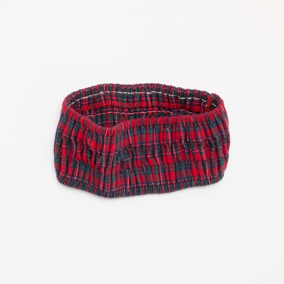 Eye mask + scrunchie + headband set RED