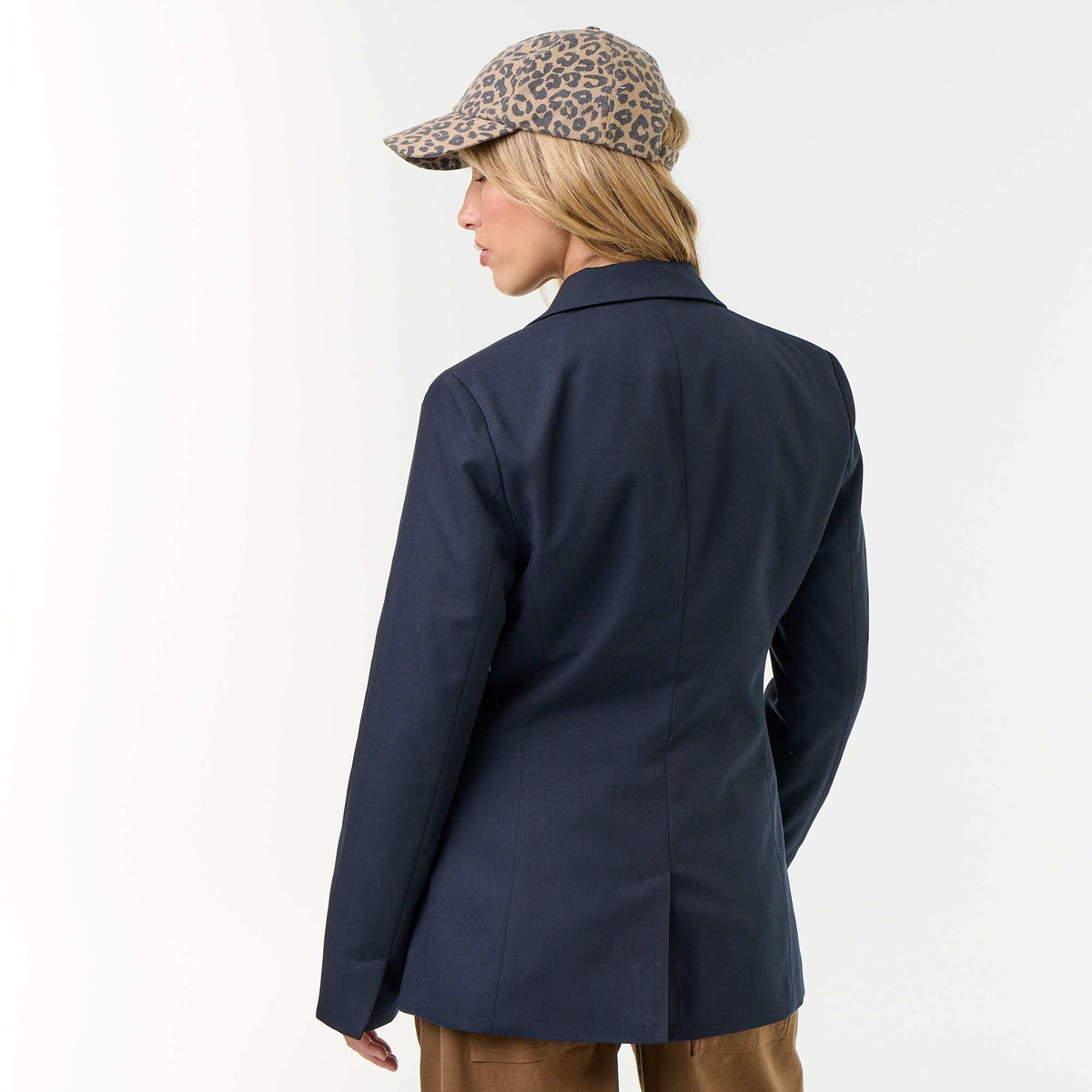 Longline Blazer Jacket BLUE