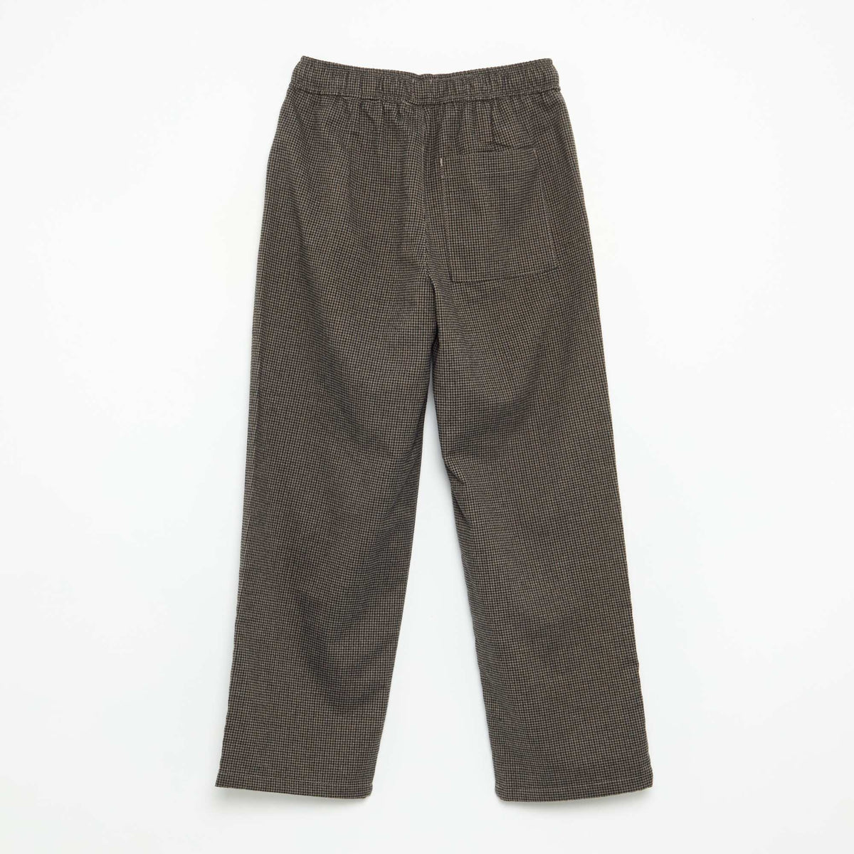 Plaid Flannel Pants GREY