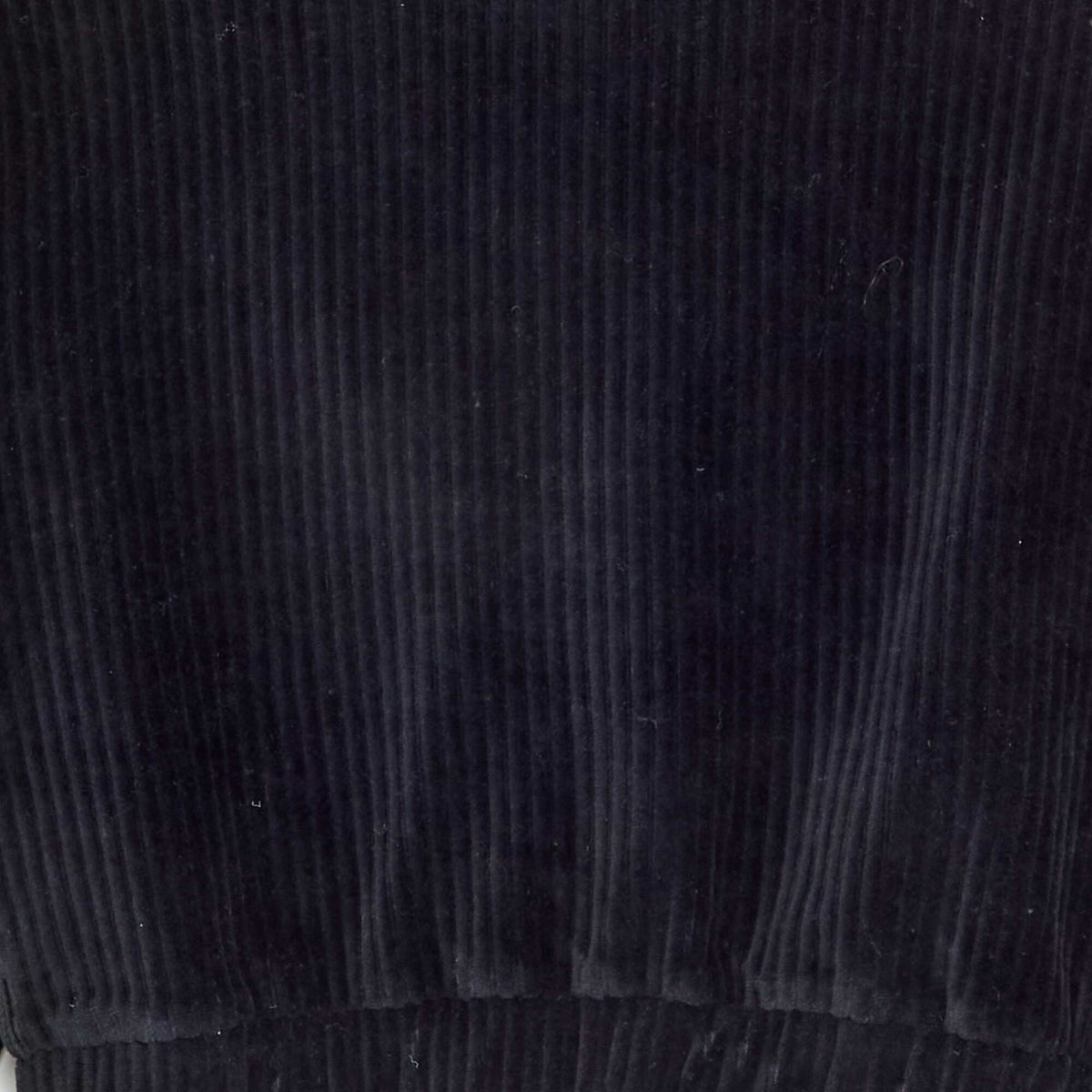 Ribbed knit hooded sweatshirt BLACK