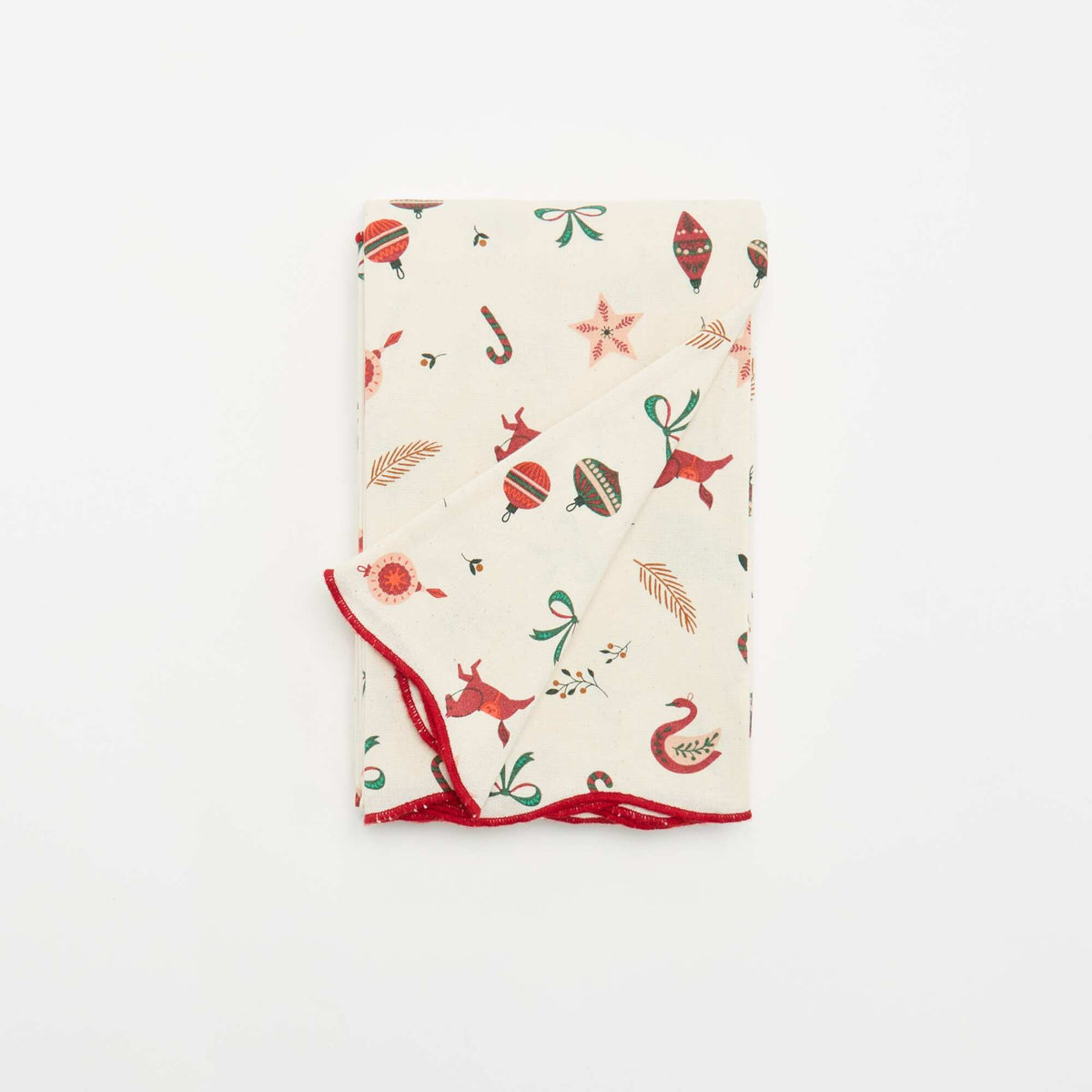 Christmas Tablecloth - KIABI Home ECRU