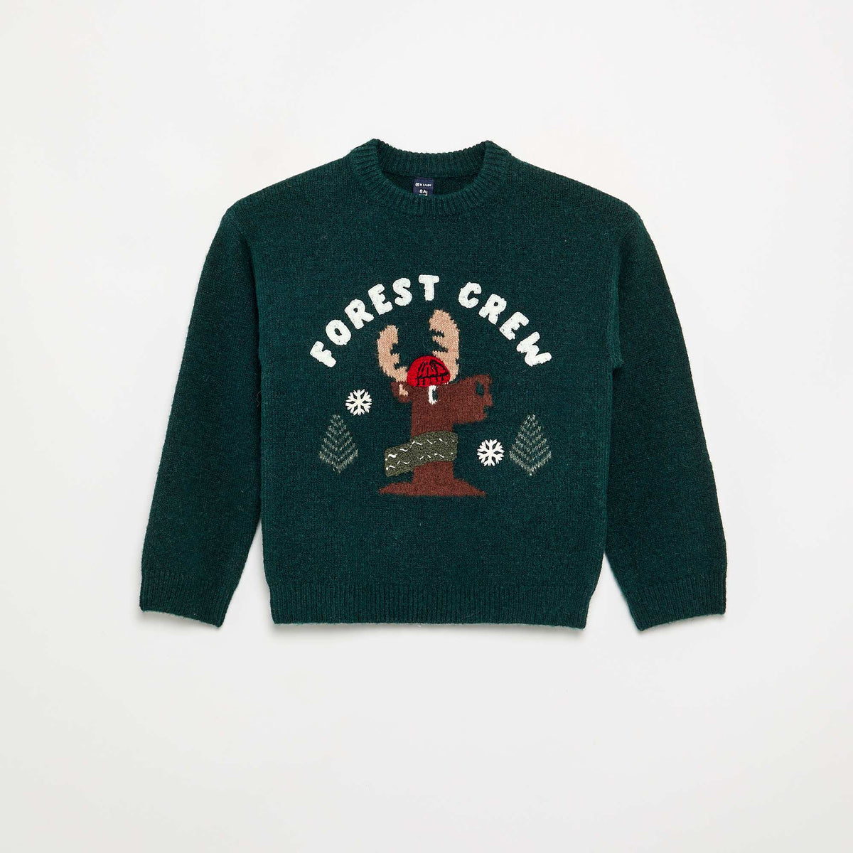 Chunky Knit Christmas Sweater GREEN